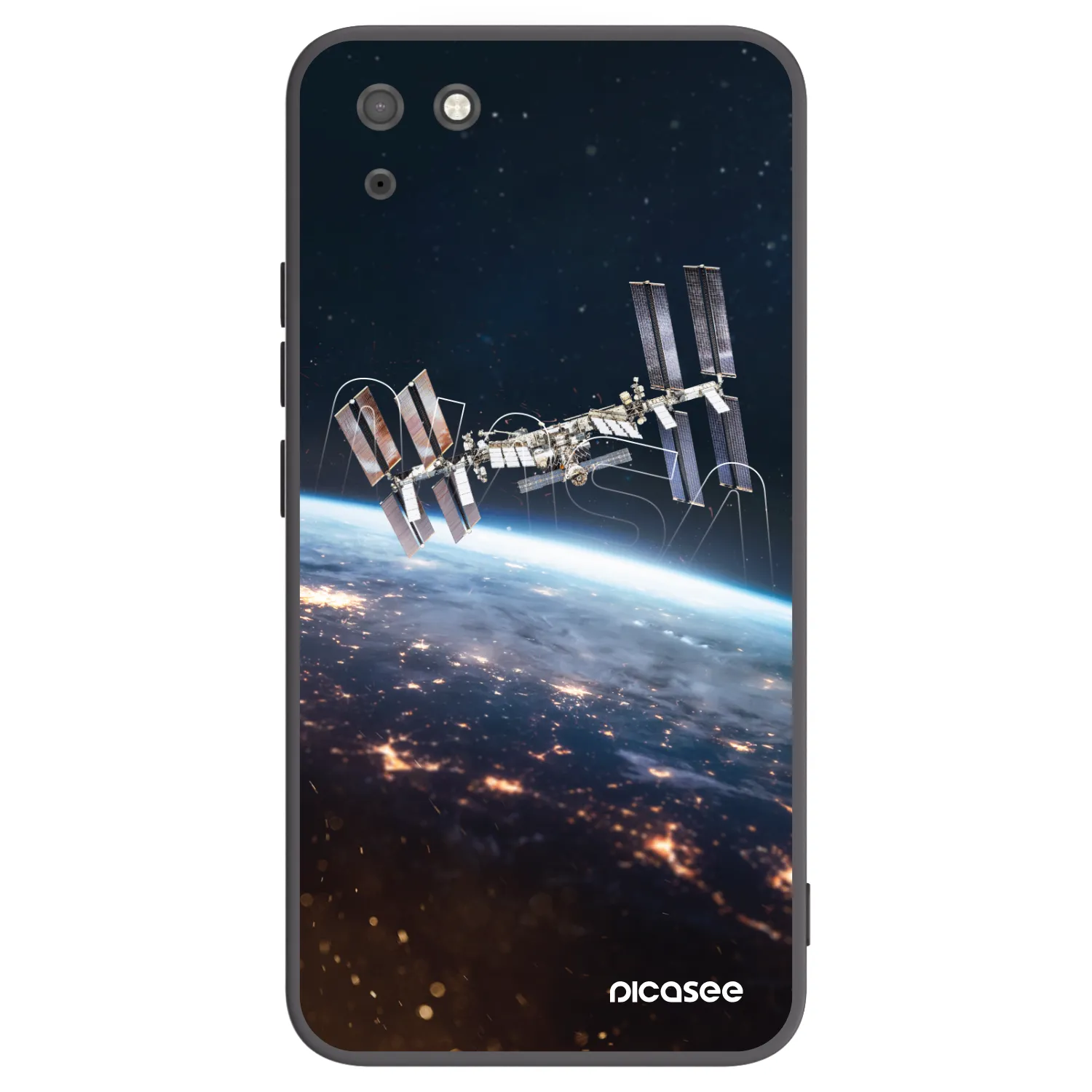 Picasee silikonový černý obal pro Huawei Y5P - Station