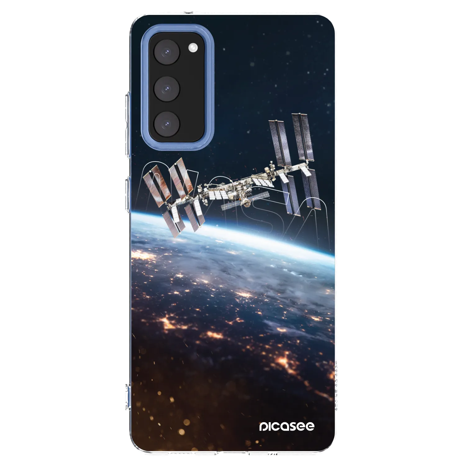 Picasee silikonový průhledný obal pro Samsung Galaxy S20 FE - Station