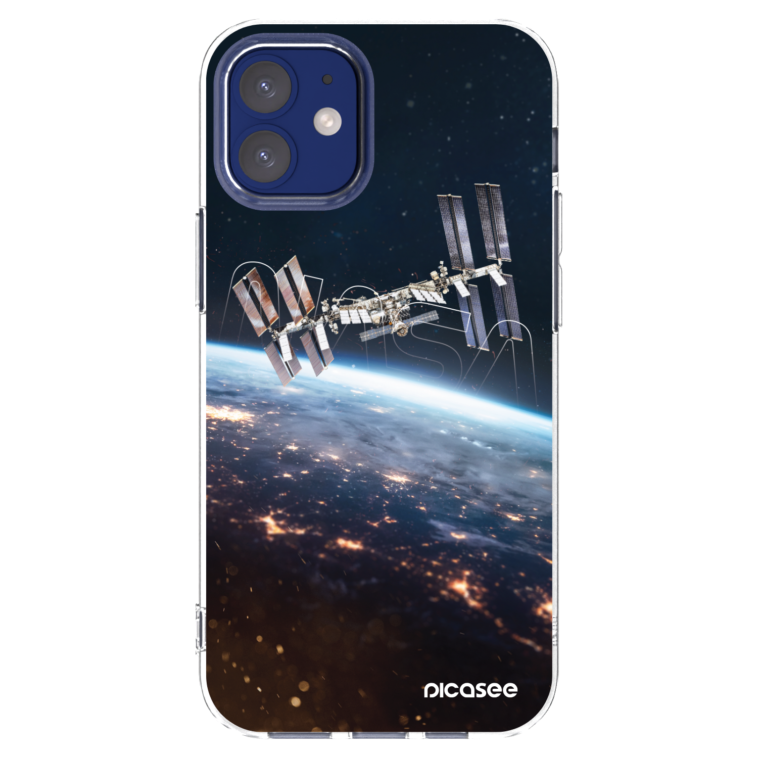 Picasee silikonový průhledný obal pro Apple iPhone 12 mini - Station
