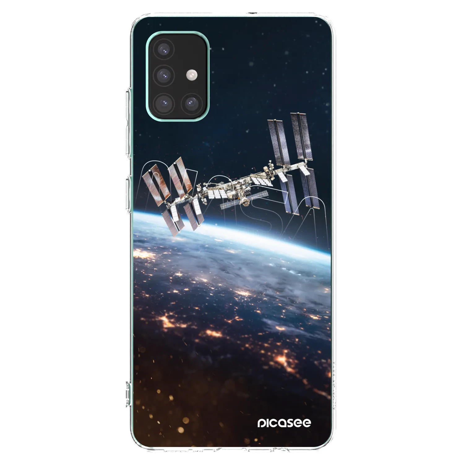 Picasee silikonový průhledný obal pro Samsung Galaxy M51 M515F - Station