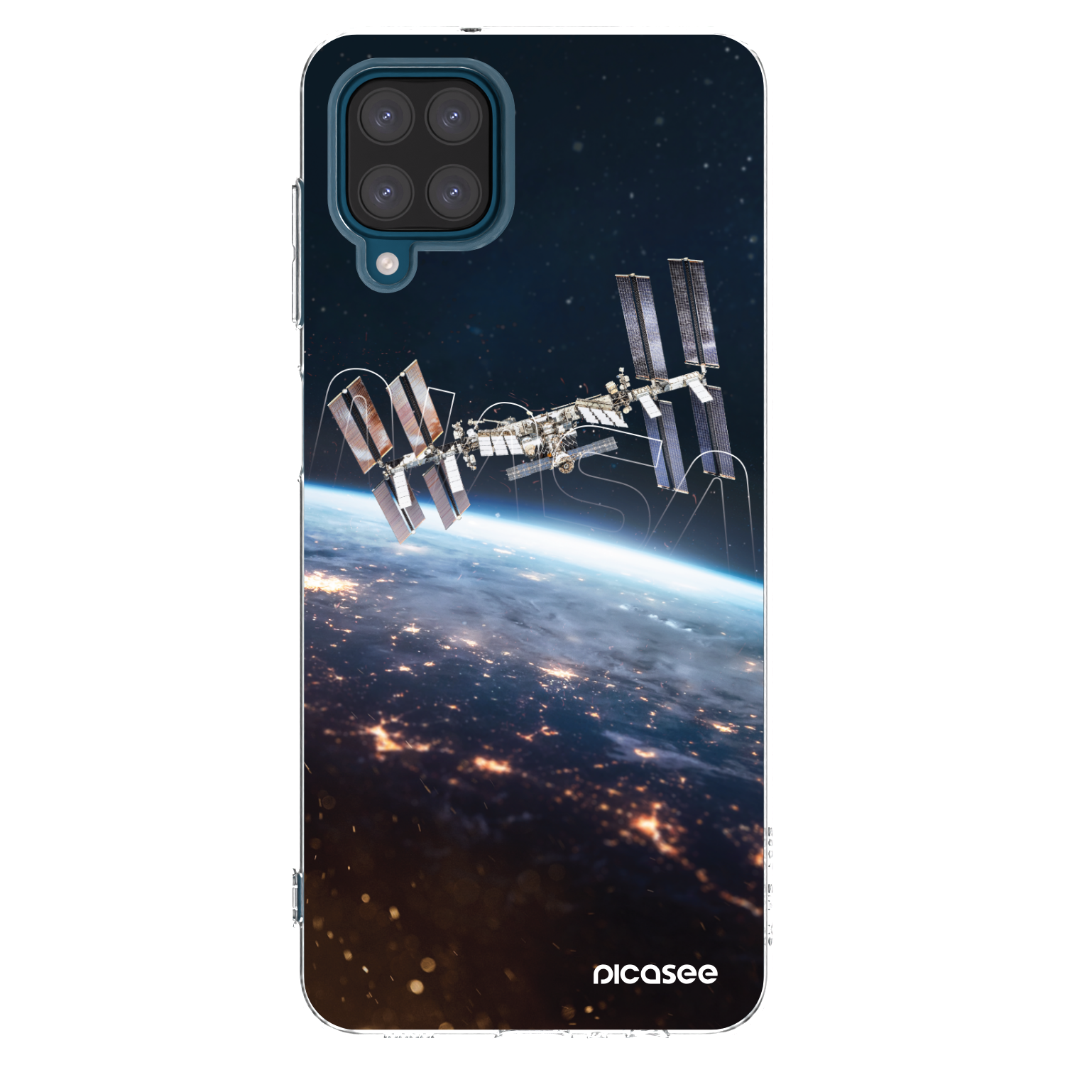 Picasee silikonový průhledný obal pro Samsung Galaxy A12 A125F - Station