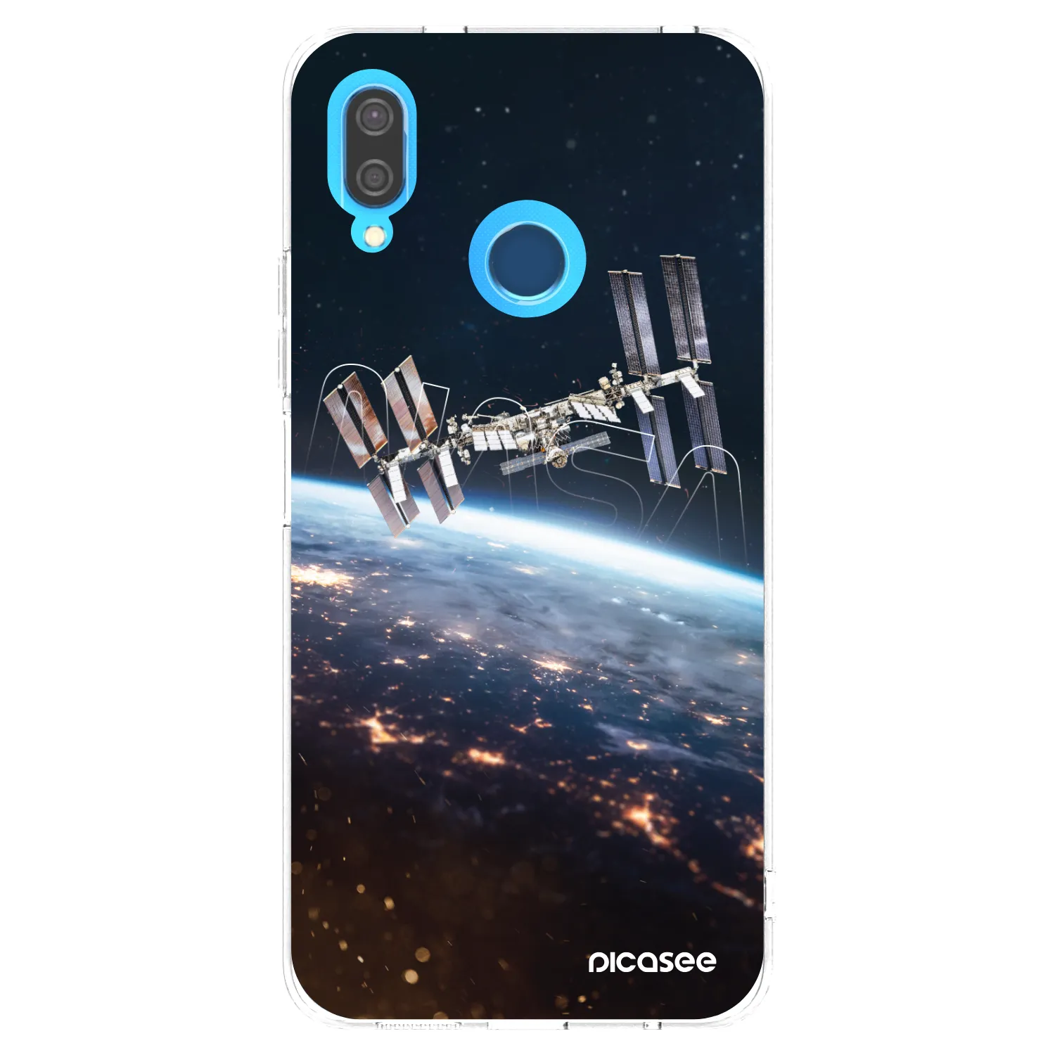 Picasee silikonový průhledný obal pro Huawei P20 Lite - Station