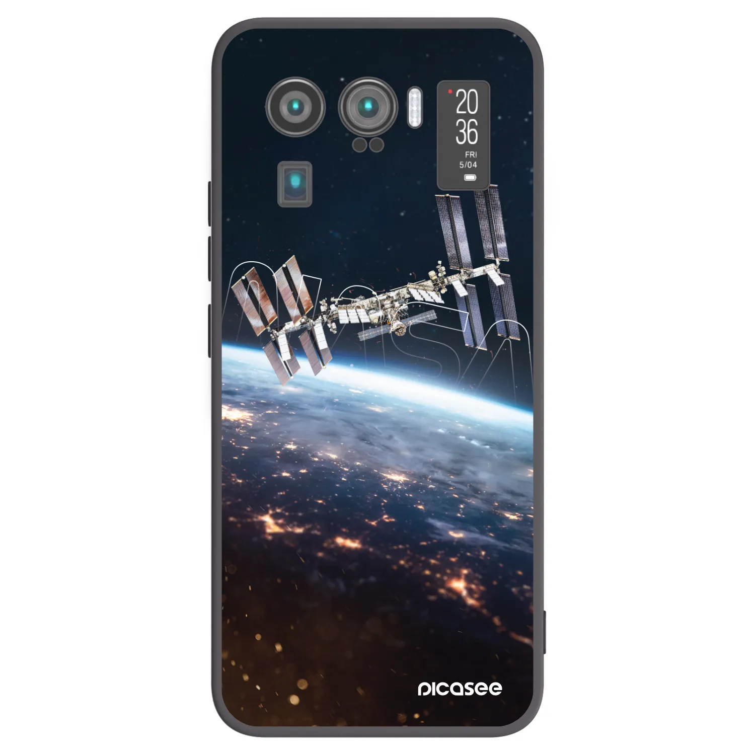 Picasee silikonový černý obal pro Xiaomi Mi 11 Ultra - Station