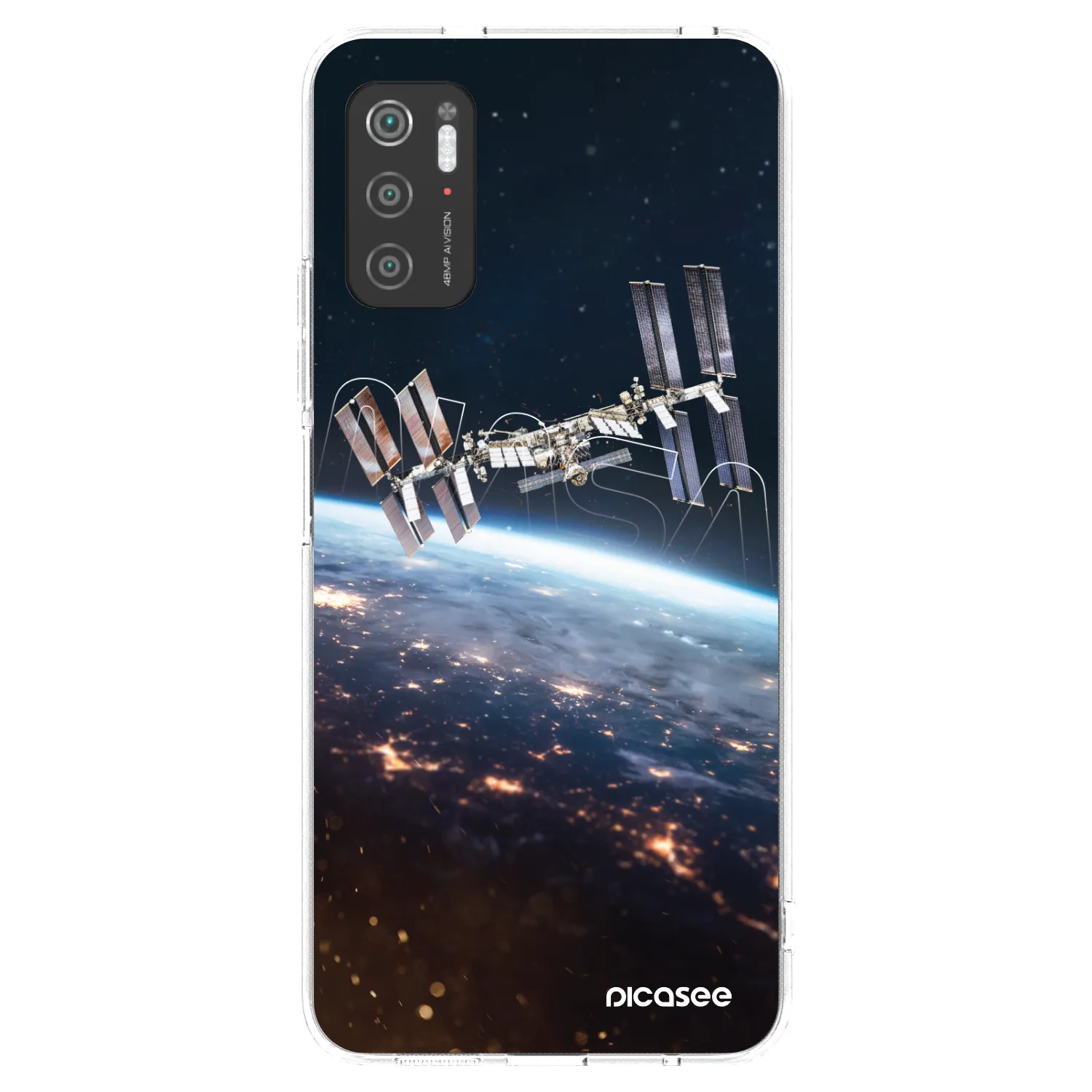 Picasee silikonový průhledný obal pro Xiaomi Poco M3 Pro 5G - Station