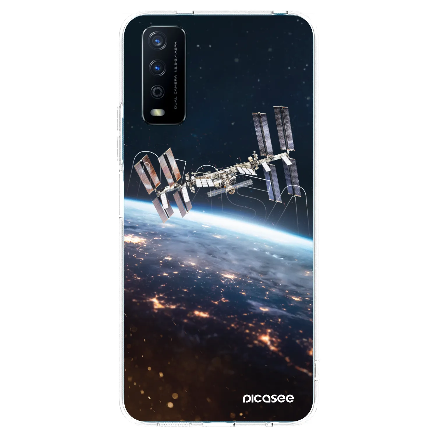Picasee silikonový průhledný obal pro Vivo Y11s - Station
