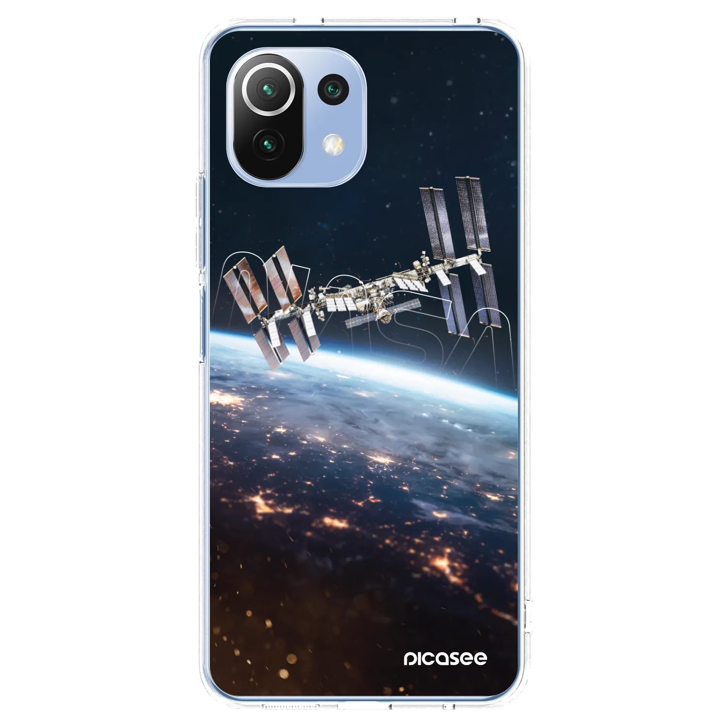Picasee silikonový průhledný obal pro Xiaomi 11 Lite 5G NE - Station