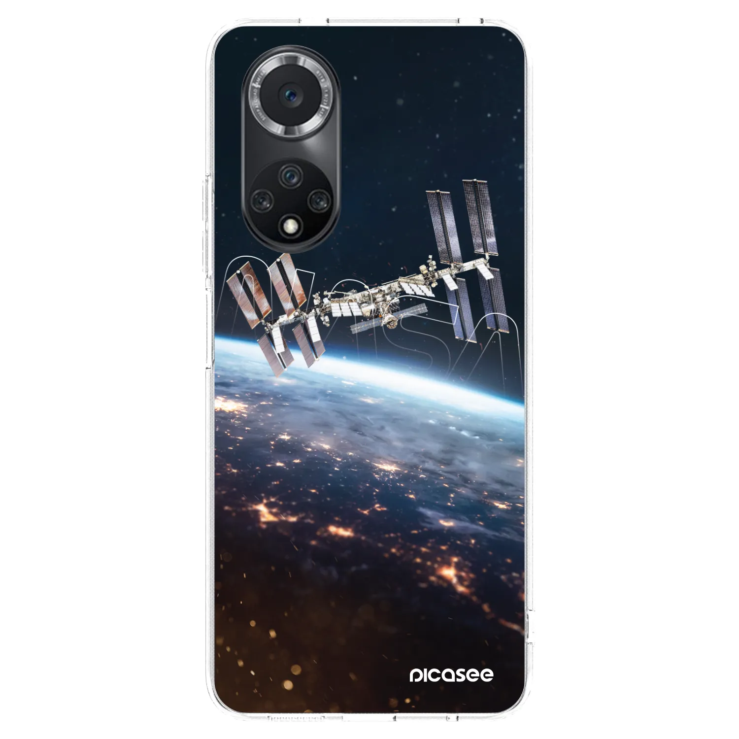 Picasee silikonový průhledný obal pro Huawei Nova 9 SE - Station