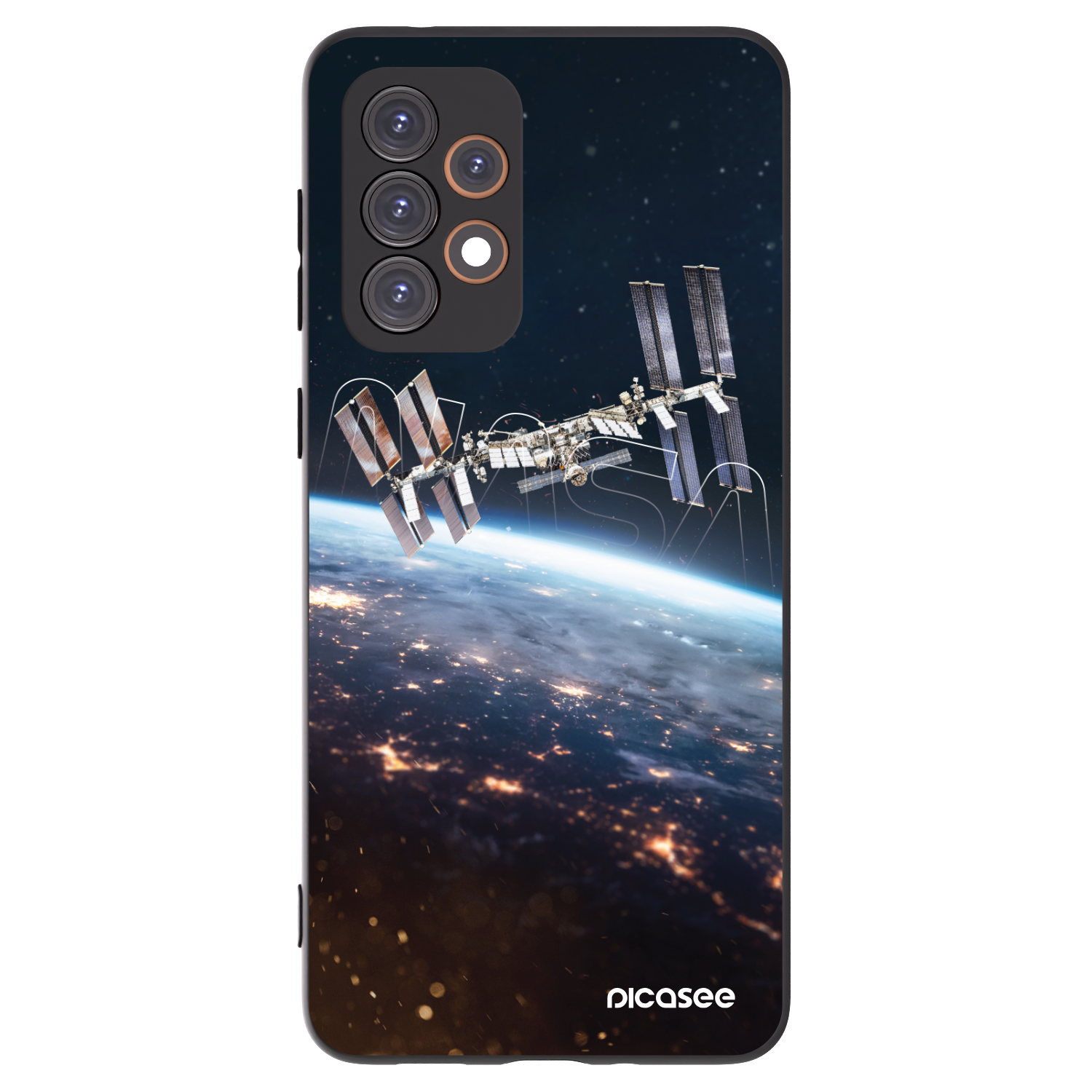 Picasee silikonový černý obal pro Samsung Galaxy A33 5G A336 - Station