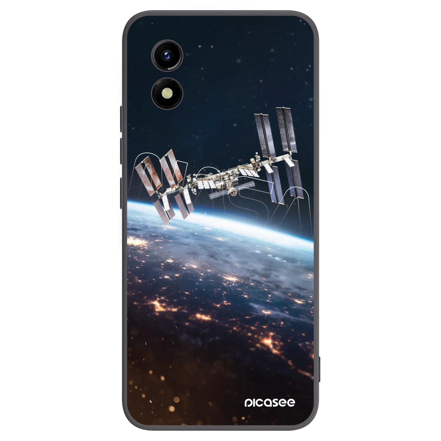 Picasee silikonový černý obal pro Vivo Y01 - Station