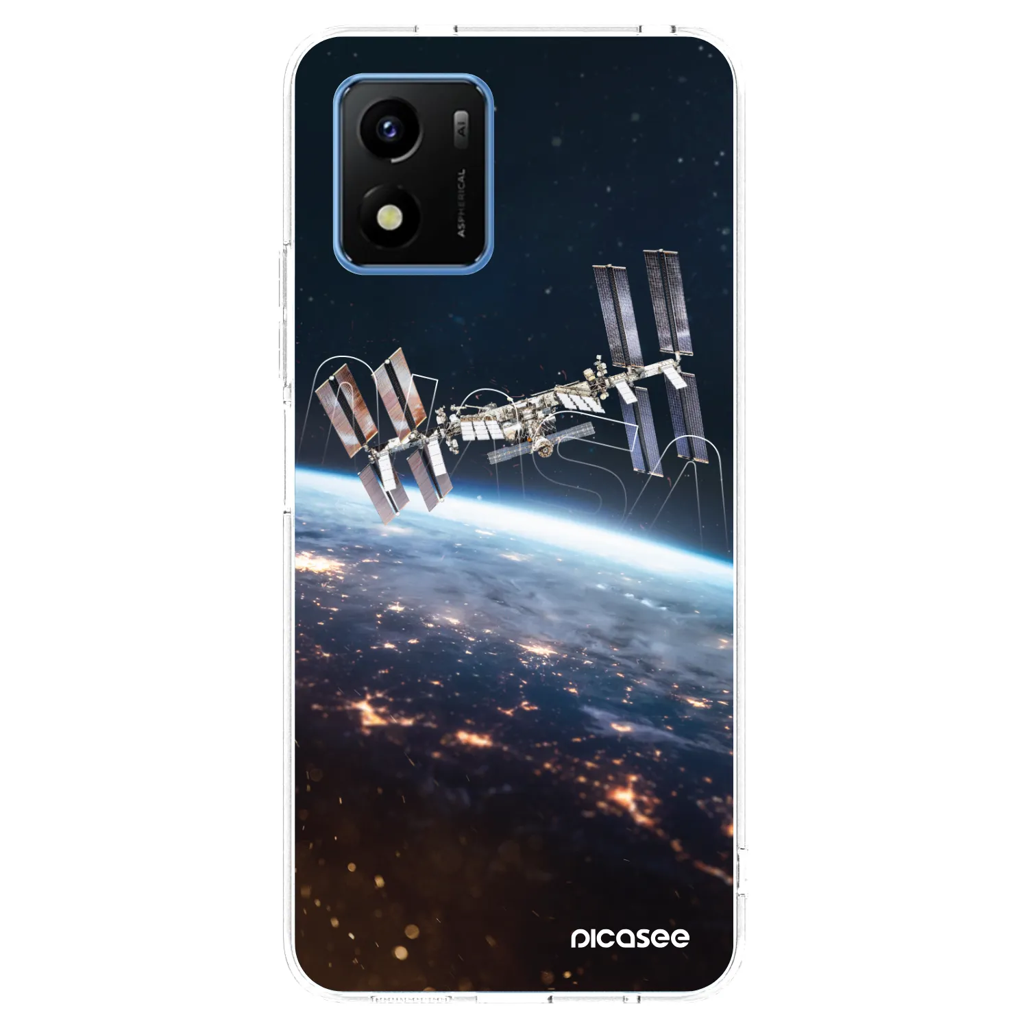 Picasee silikonový průhledný obal pro Vivo Y01 - Station