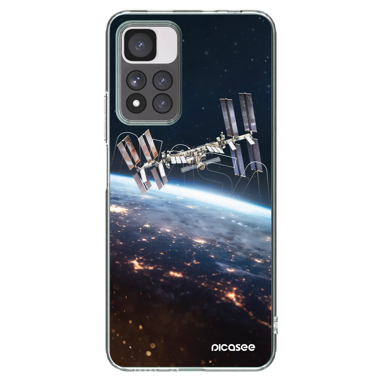 Picasee silikonový průhledný obal pro Xiaomi Redmi Note 11 Pro+ 5G - Station