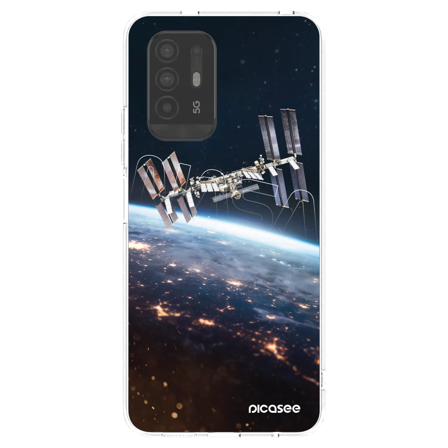 Picasee silikonový průhledný obal pro OPPO A94 5G - Station