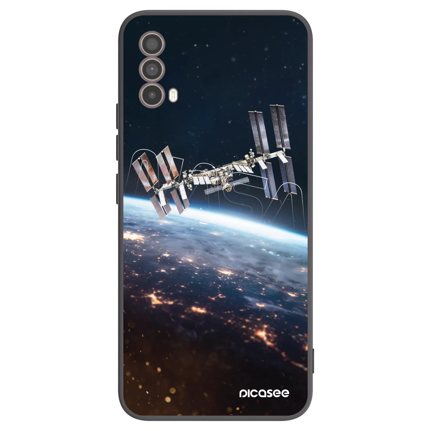 Picasee silikonový černý obal pro Motorola Moto E40 - Station