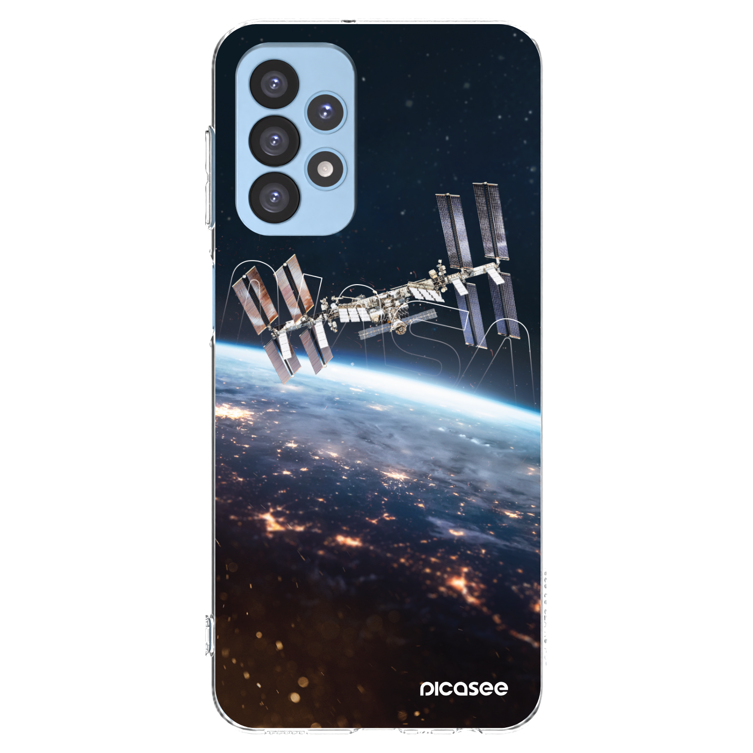 Picasee silikonový průhledný obal pro Samsung Galaxy A23 A235F 4G - Station