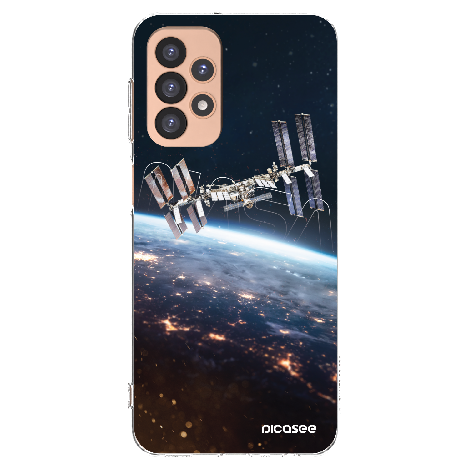 Picasee silikonový průhledný obal pro Samsung Galaxy A23 A236B 5G - Station