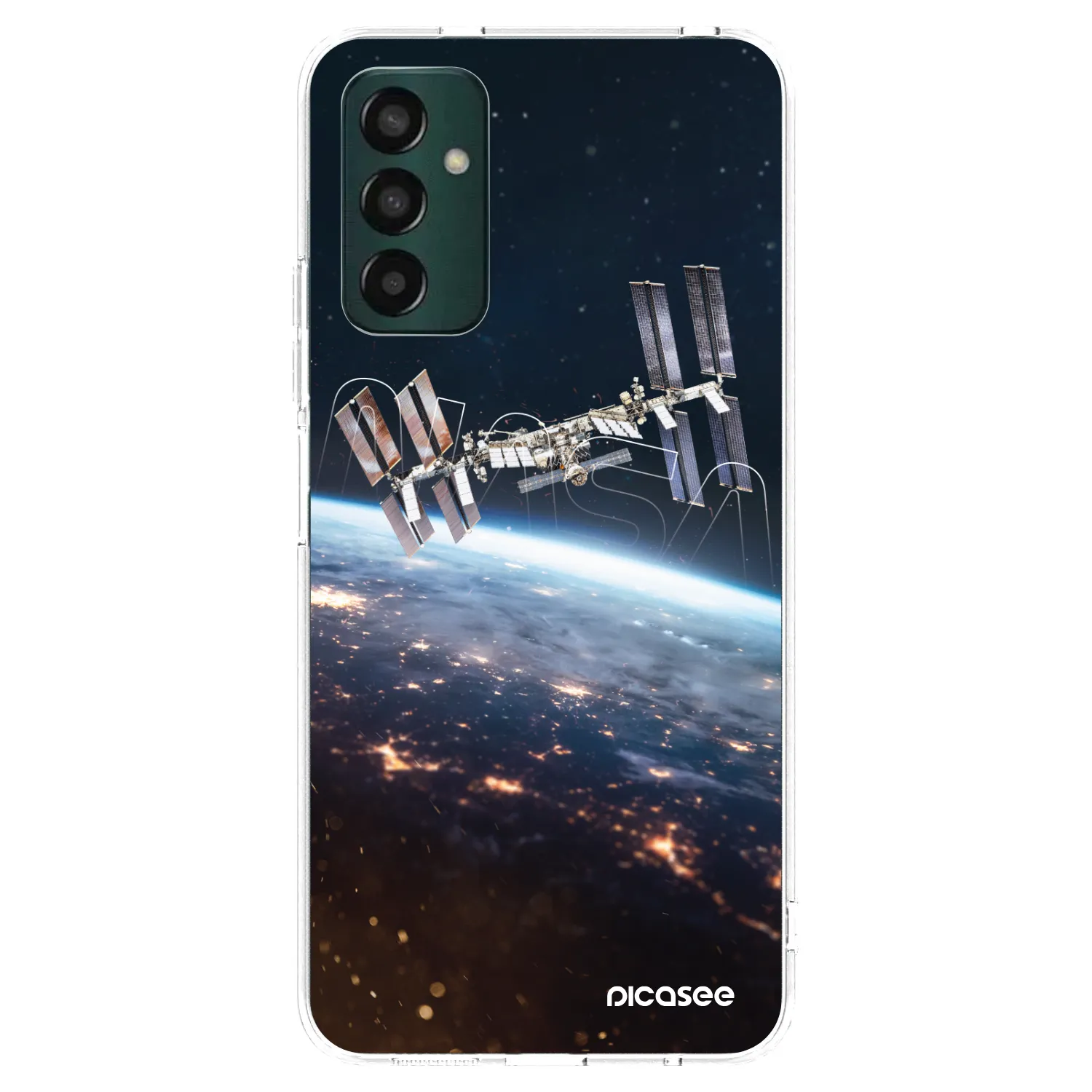 Picasee silikonový průhledný obal pro Samsung Galaxy M23 5G - Station