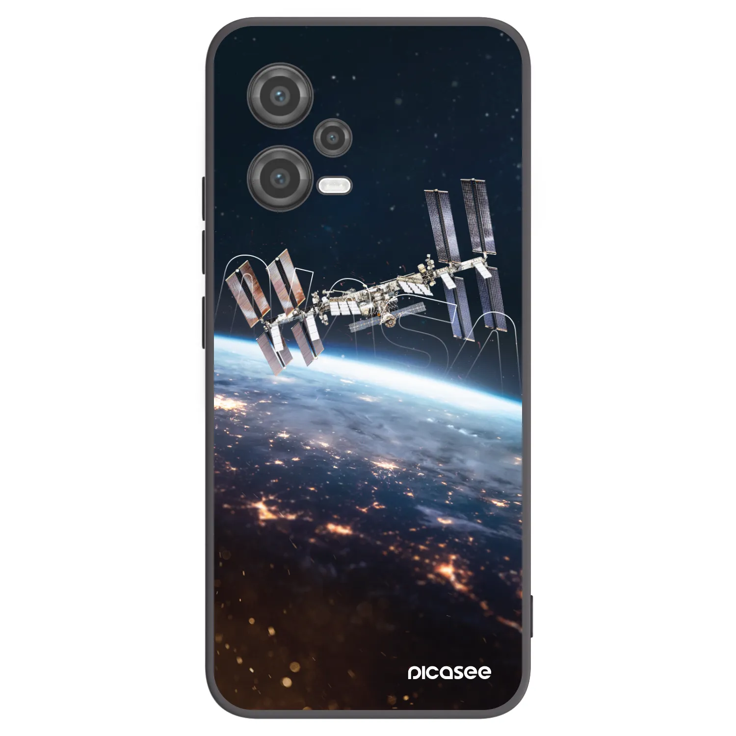 Picasee silikonový černý obal pro Xiaomi Poco X5 - Station