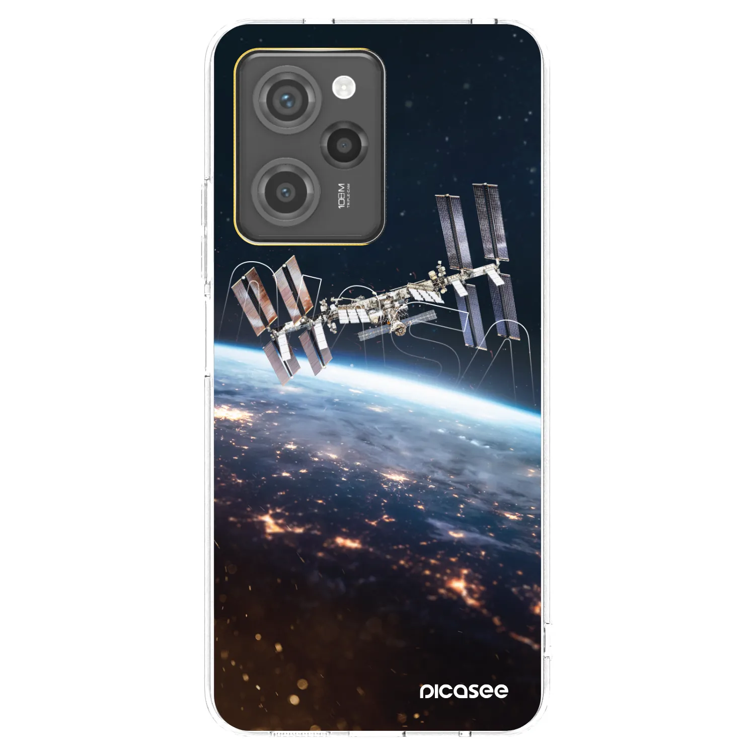Picasee silikonový černý obal pro Xiaomi Poco X5 Pro - Station