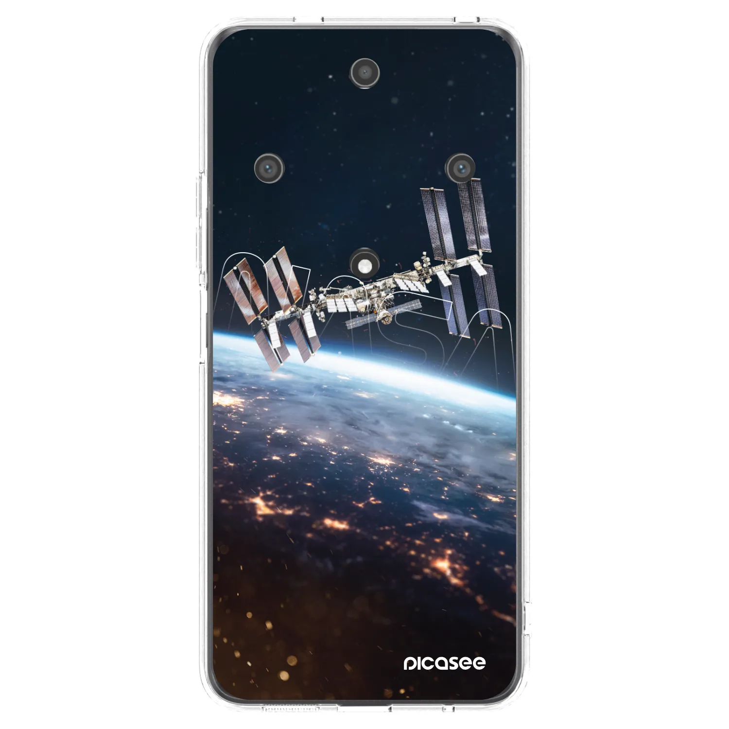 Picasee silikonový průhledný obal pro Honor Magic5 Lite 5G - Station