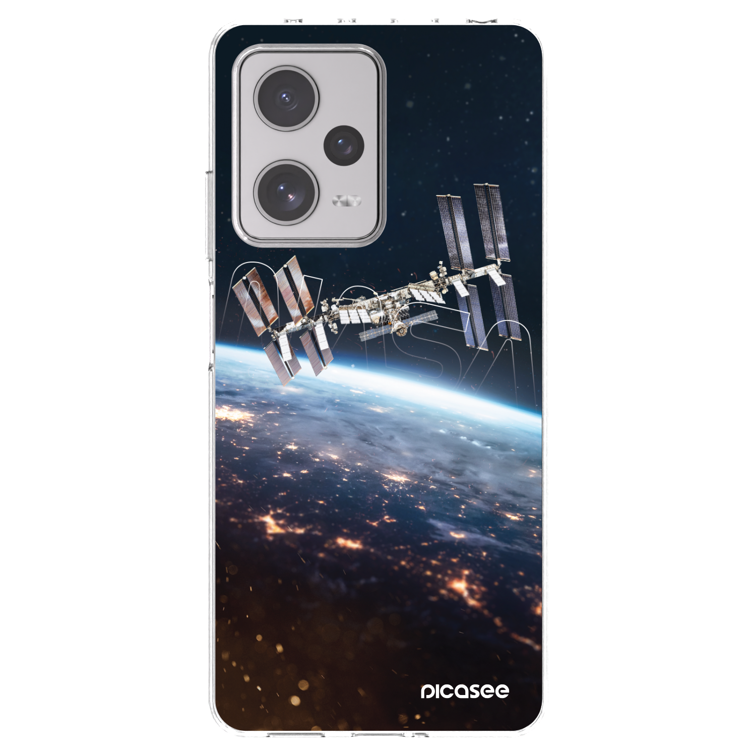 Picasee silikonový průhledný obal pro Xiaomi Redmi Note 12 Pro+ 5G - Station