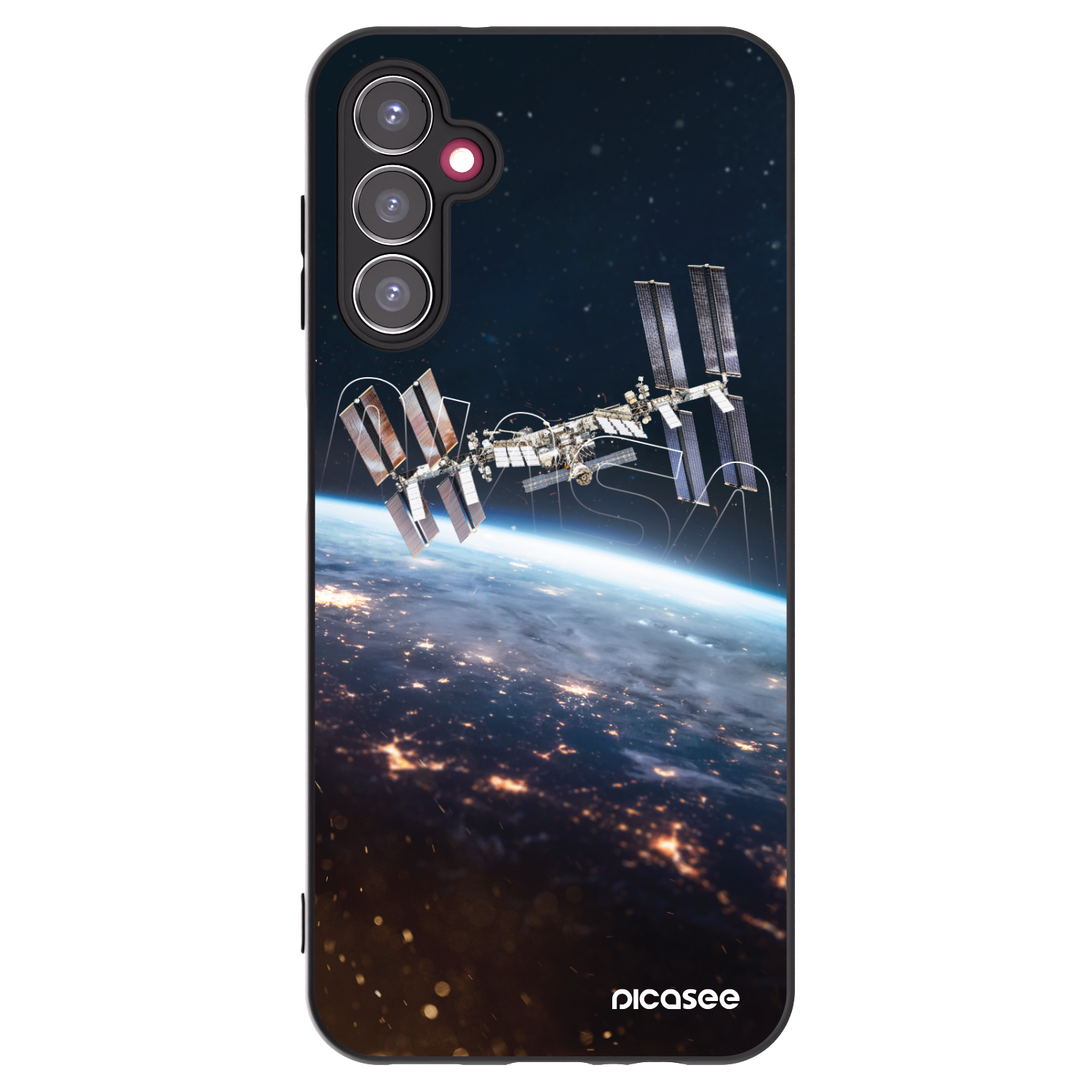 Picasee silikonový černý obal pro Samsung Galaxy A14 4G A145R - Station