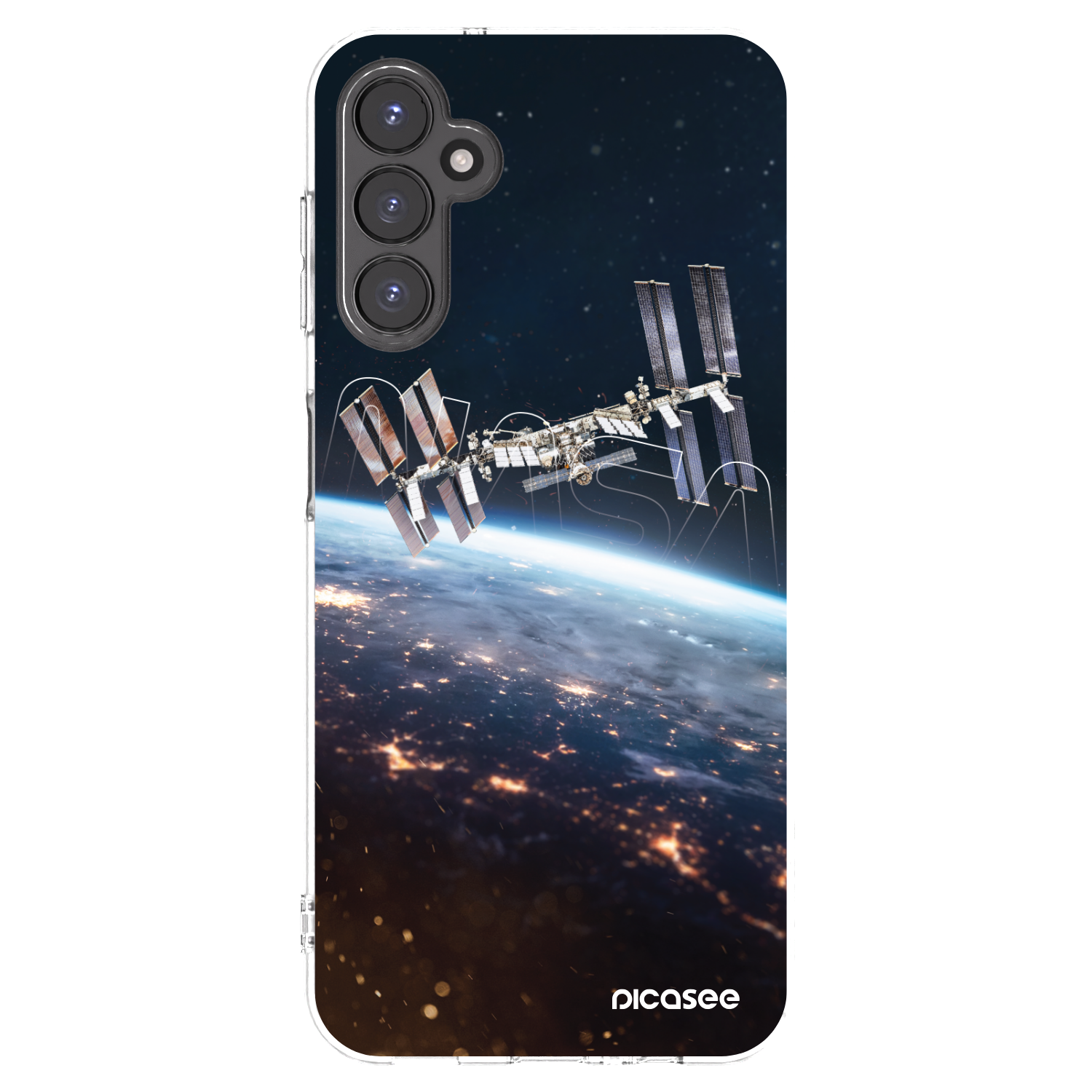 Picasee silikonový průhledný obal pro Samsung Galaxy A14 5G A146P - Station
