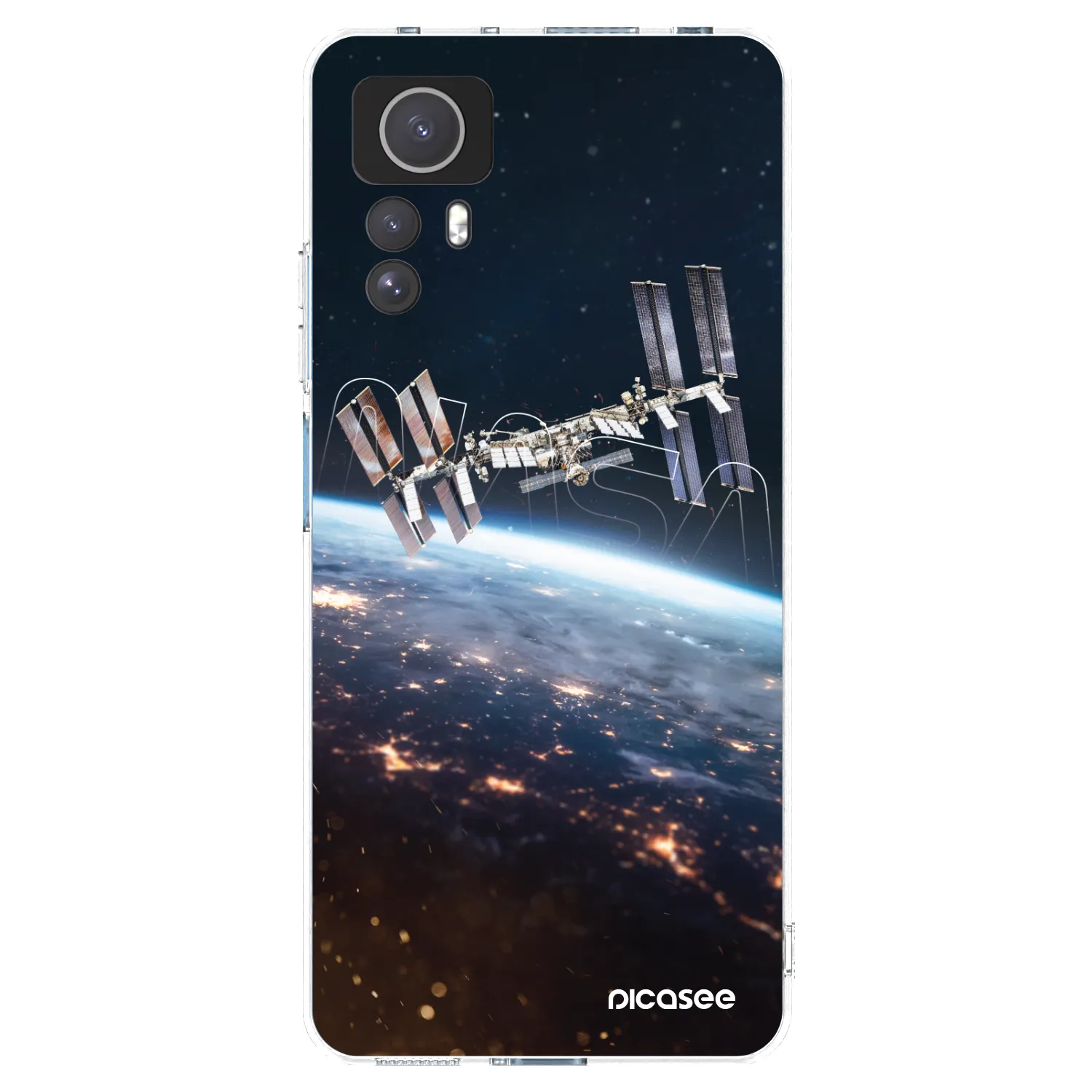 Picasee silikonový průhledný obal pro Xiaomi Redmi Note 12S - Station