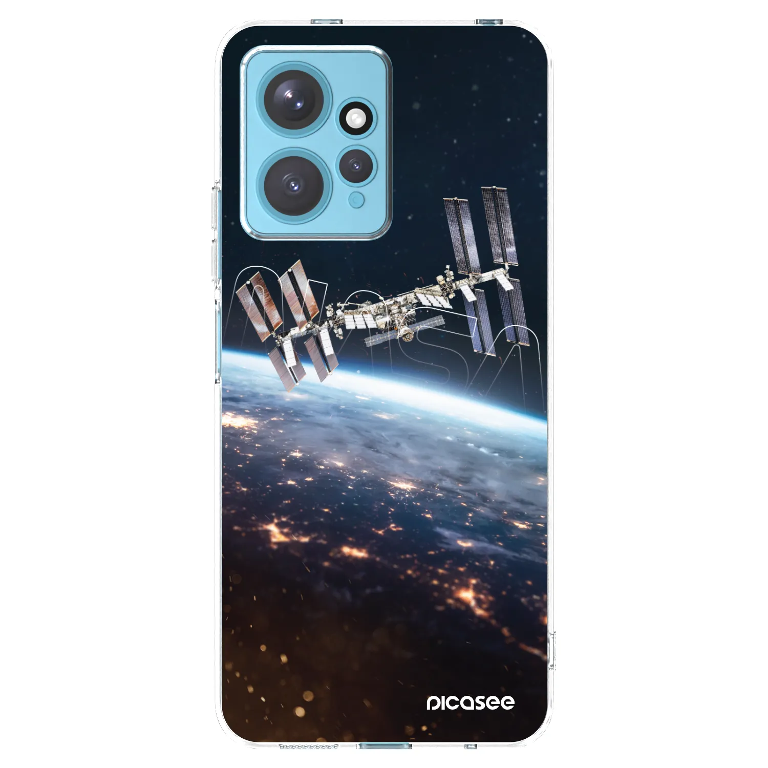 Picasee silikonový průhledný obal pro Xiaomi Redmi Note 12 4G - Station