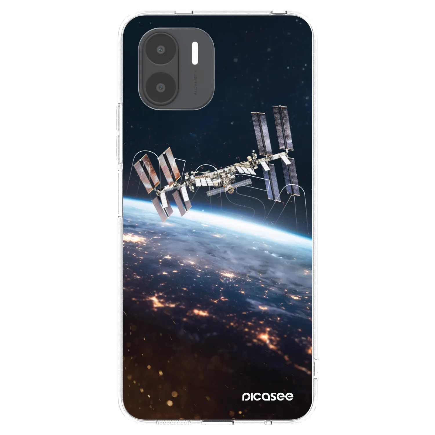 Picasee silikonový průhledný obal pro Xiaomi Redmi A2 - Station
