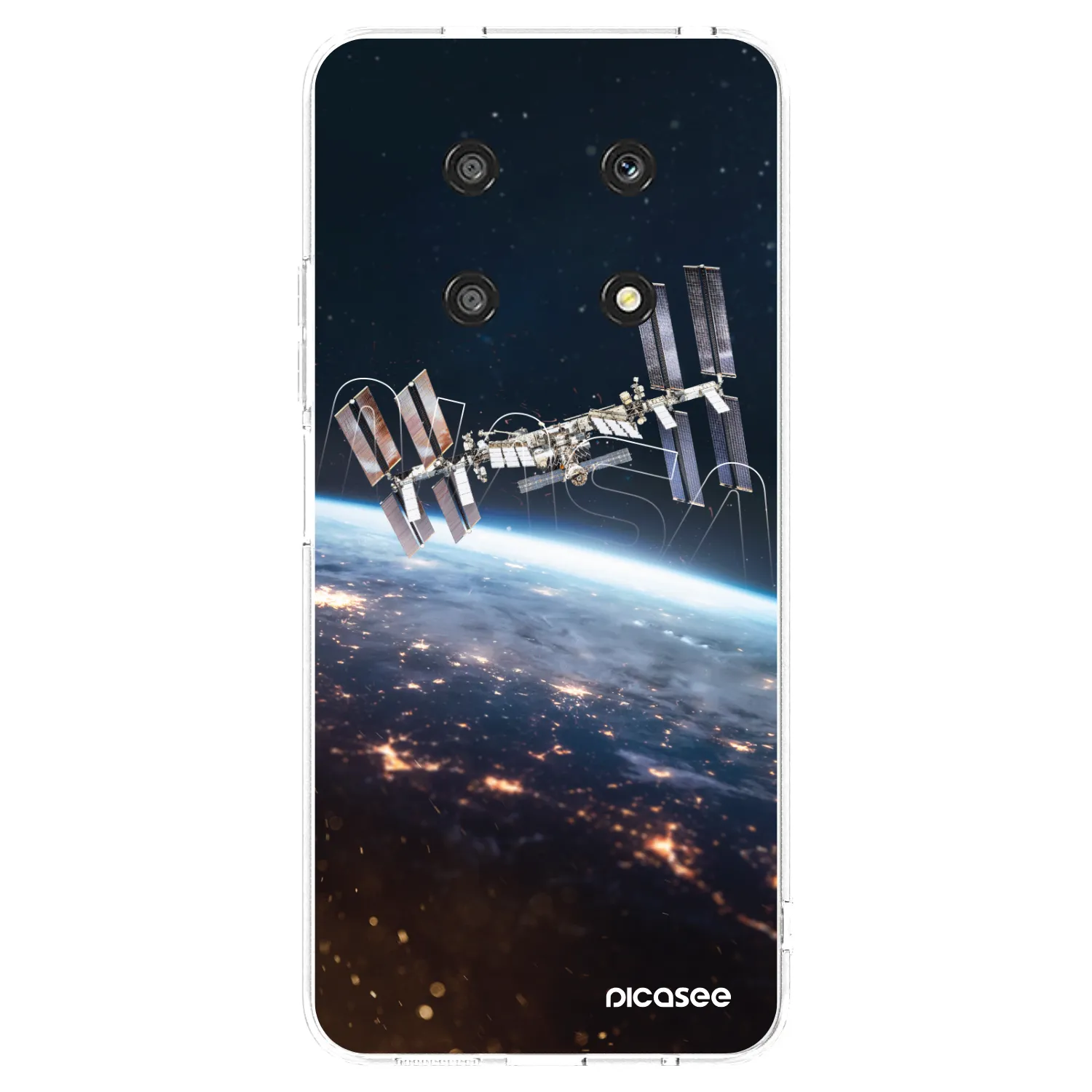 Picasee silikonový průhledný obal pro Honor Magic4 Lite 5G - Station