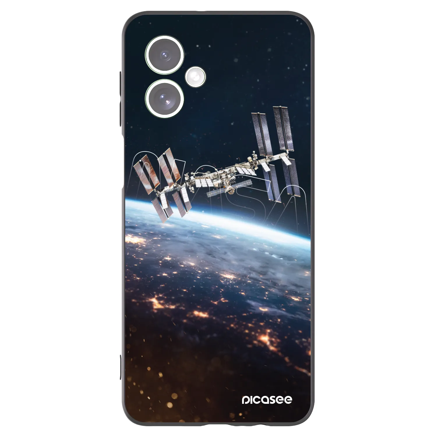 Picasee silikonový černý obal pro Motorola Moto G54 5G - Station