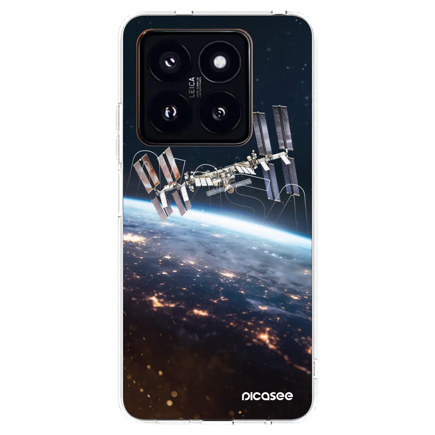 Picasee silikonový průhledný obal pro Xiaomi 14 Pro - Station
