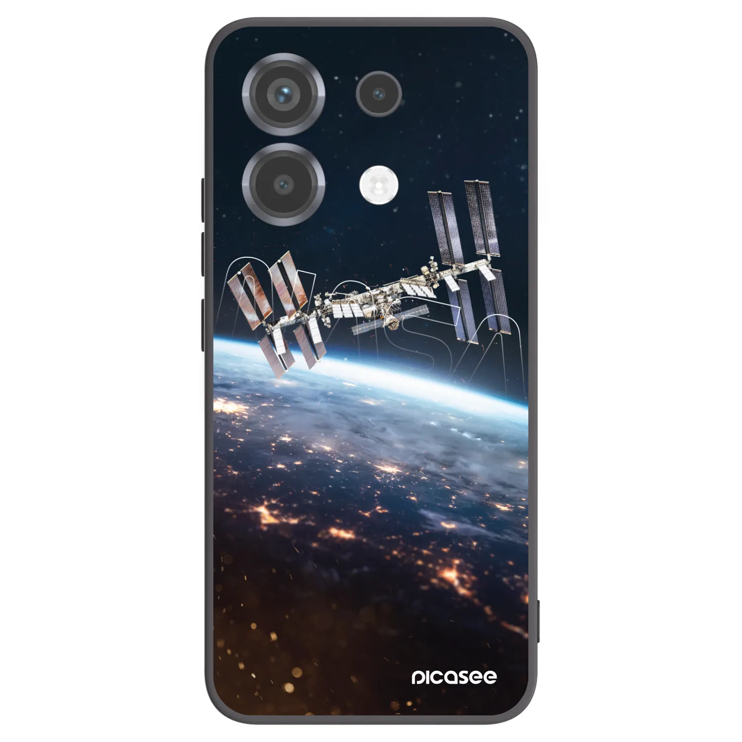 Picasee silikonový černý obal pro Xiaomi Poco X6 - Station