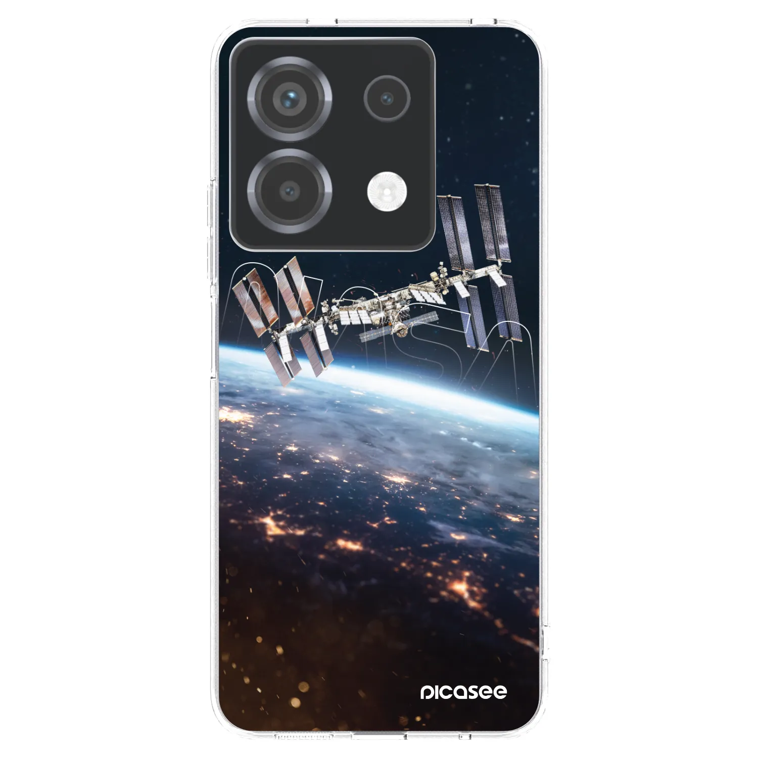 Picasee silikonový průhledný obal pro Xiaomi Poco X6 - Station