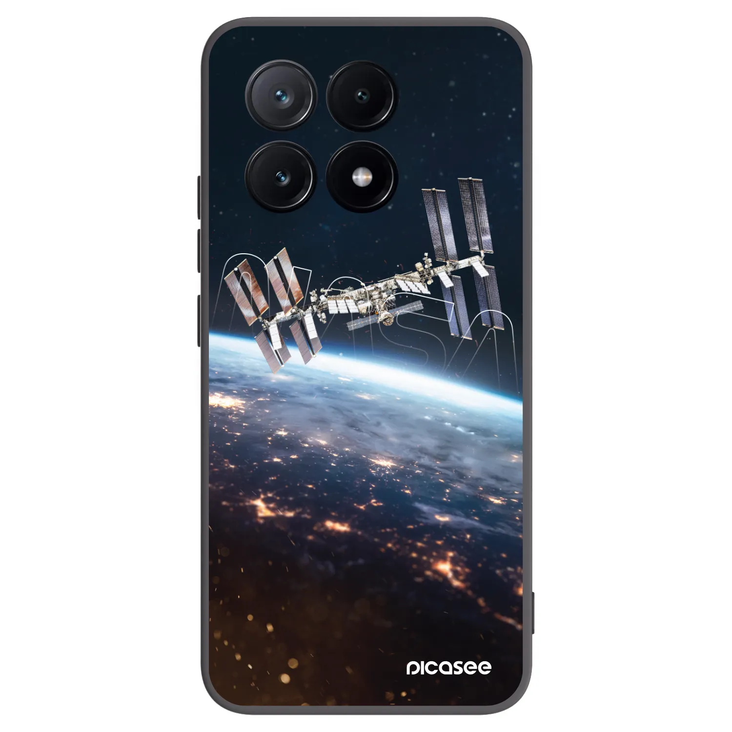 Picasee silikonový černý obal pro Xiaomi Poco X6 Pro - Station