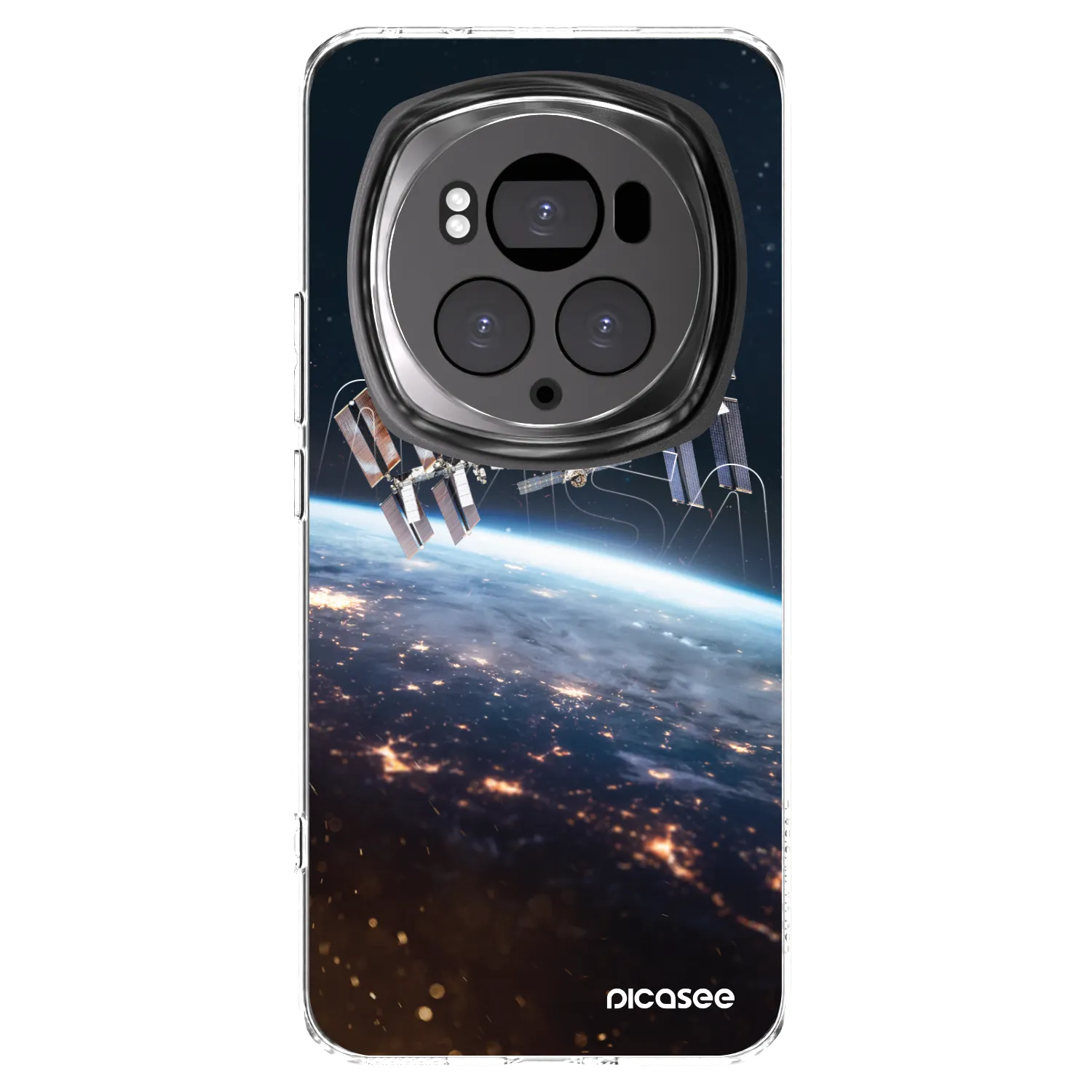 Picasee silikonový průhledný obal pro Honor Magic6 Pro - Station