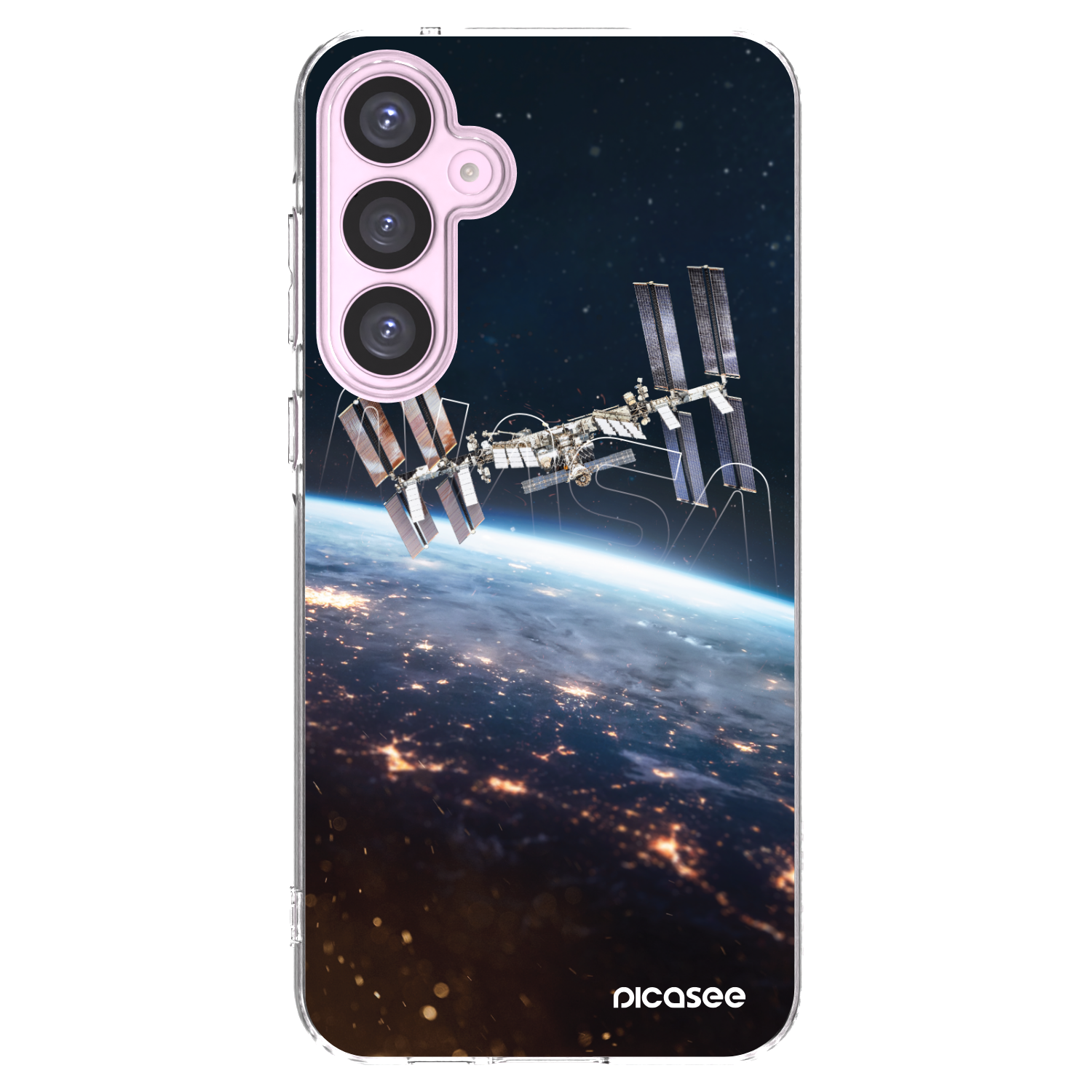 Picasee silikonový průhledný obal pro Samsung Galaxy A55 5G A556B - Station