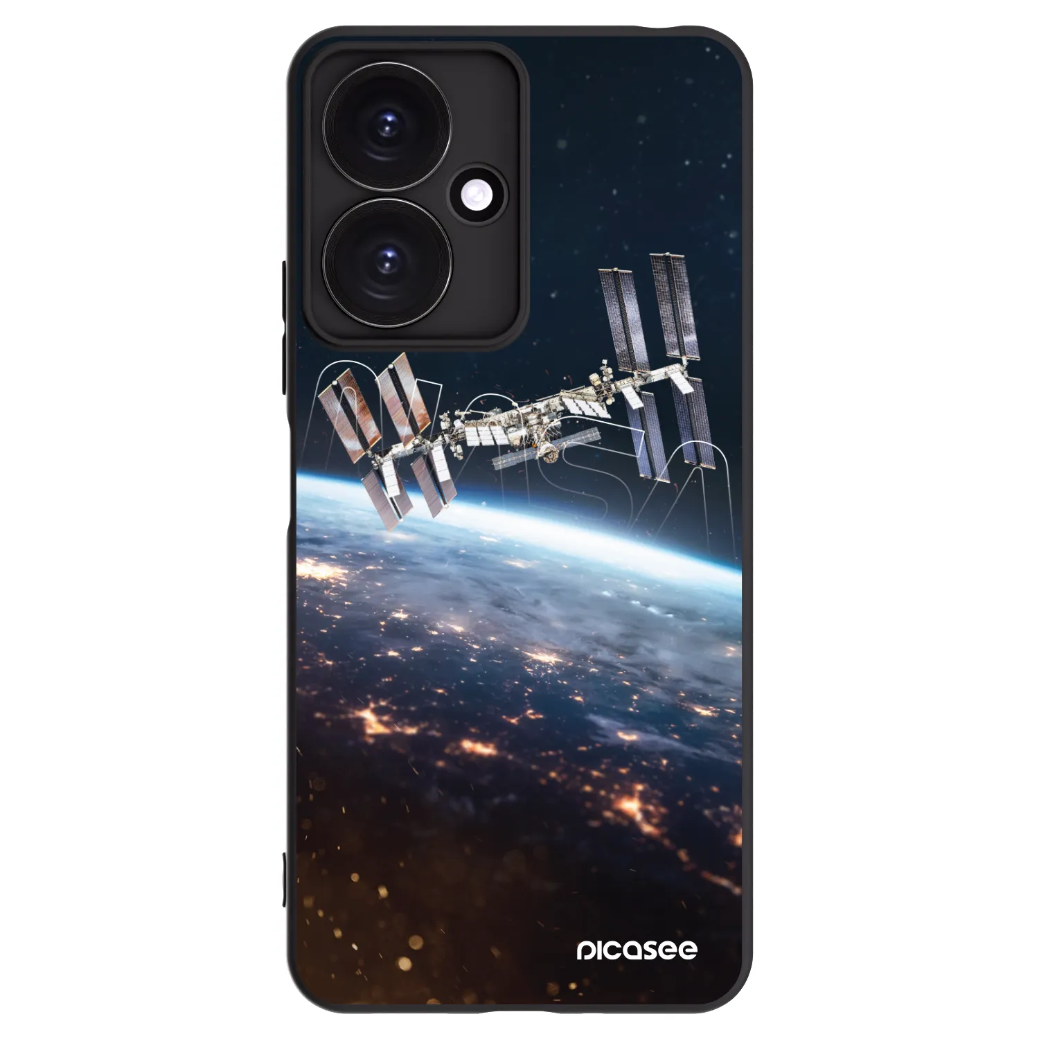 Picasee silikonový černý obal pro Xiaomi Redmi 13C 5G - Station