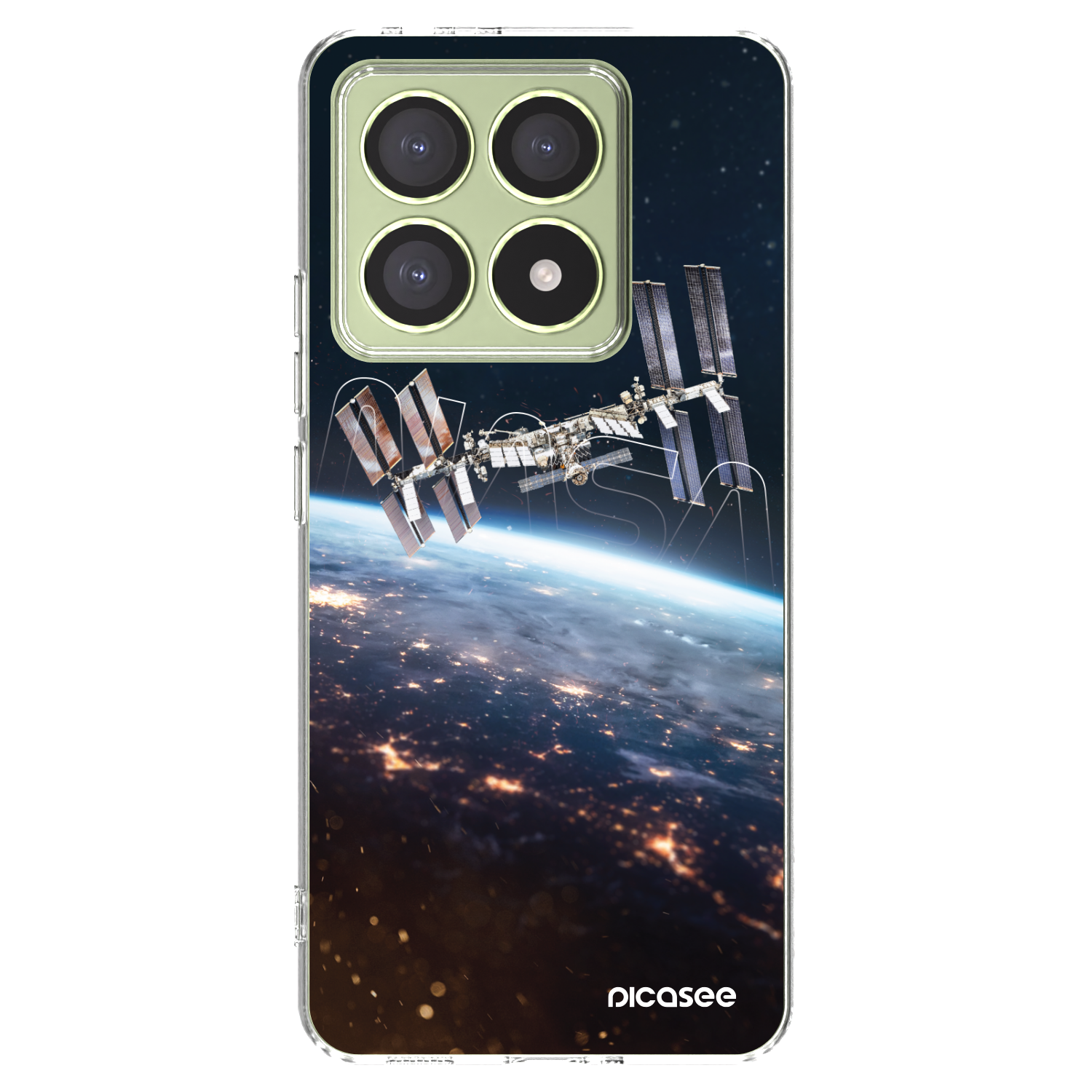 Picasee silikonový průhledný obal pro Xiaomi 14T - Station