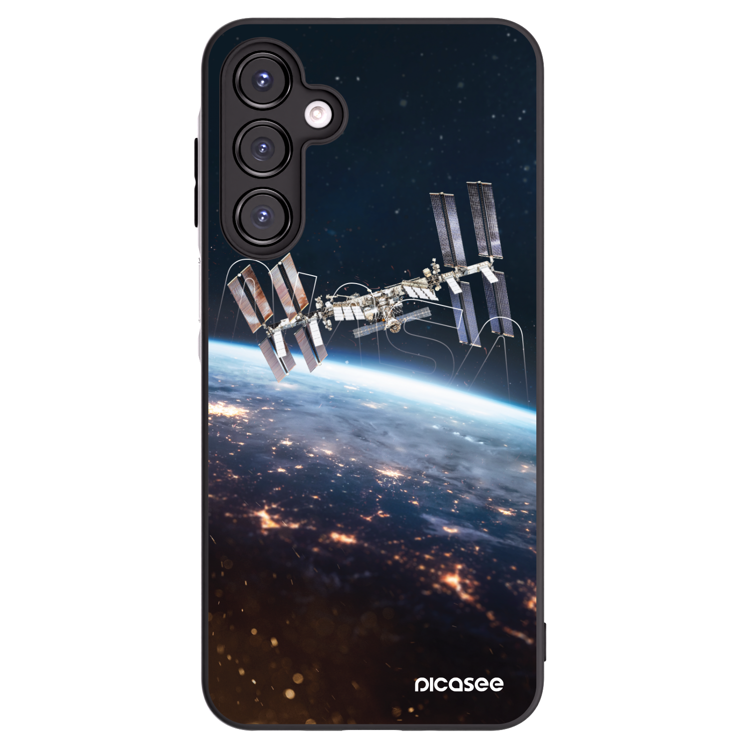 Picasee silikonový černý obal pro Samsung Galaxy A16 5G - Station