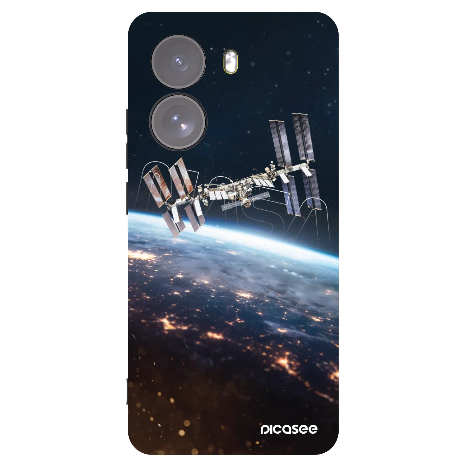Picasee silikonový černý obal pro Xiaomi Poco X7 - Station