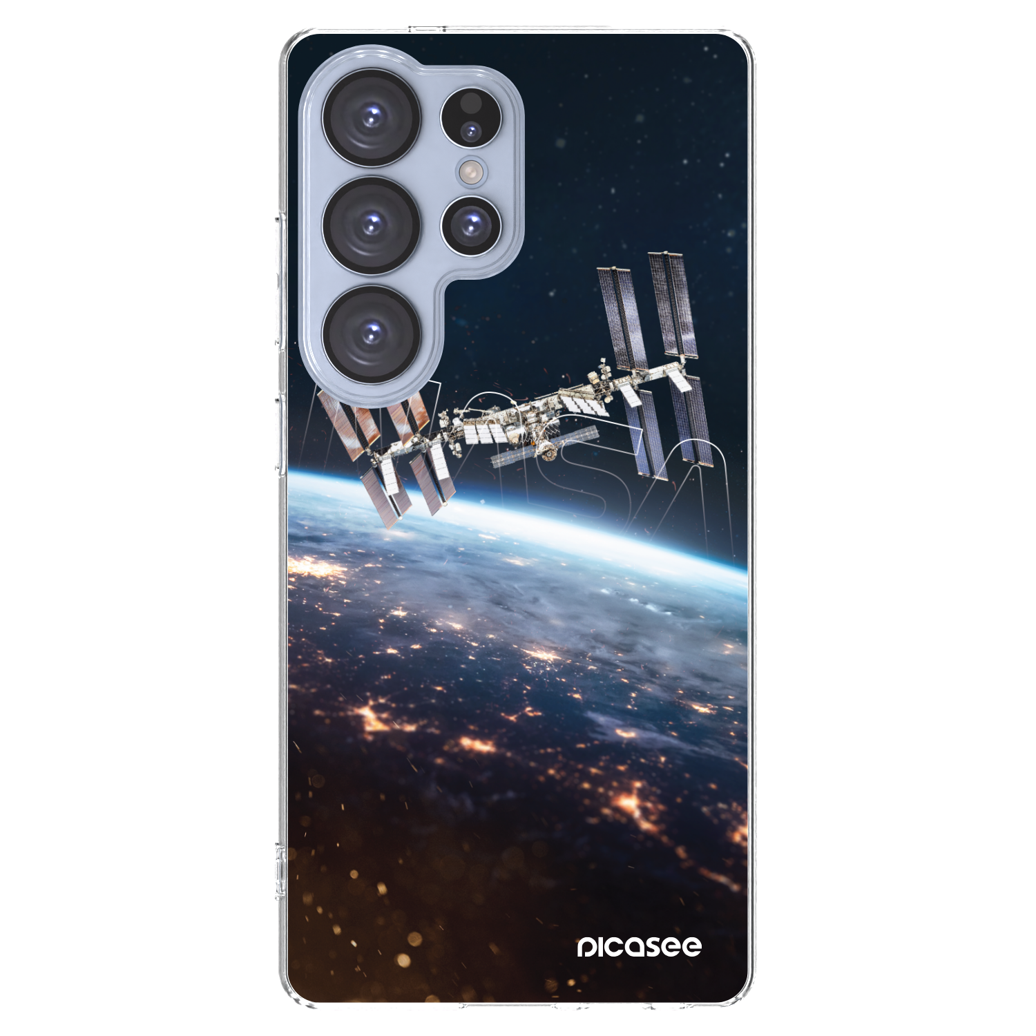 Picasee silikonový průhledný obal pro Samsung Galaxy S25 Ultra 5G - Station