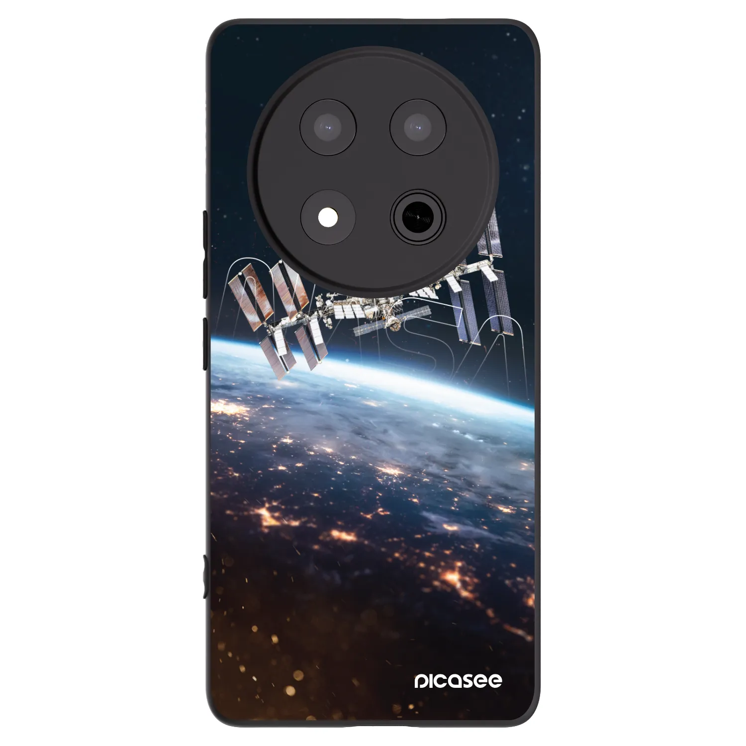 Picasee silikonový černý obal pro Honor Magic7 Lite 5G - Station