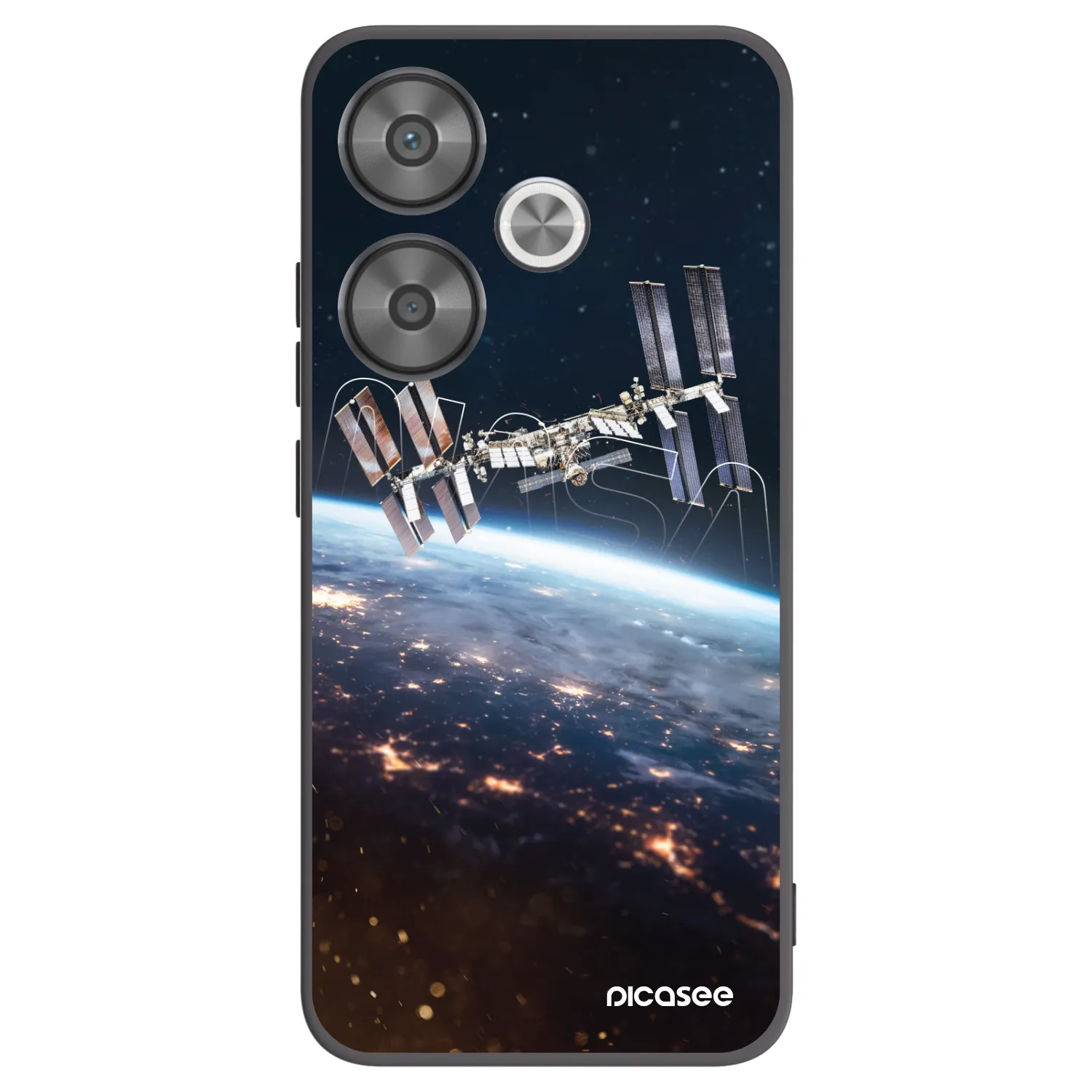 Picasee silikonový černý obal pro Xiaomi Poco F6 - Station