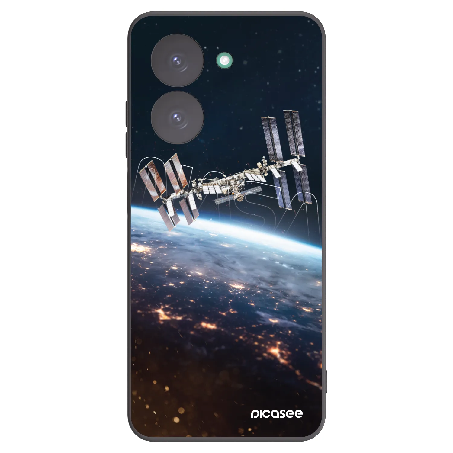 Picasee silikonový černý obal pro Xiaomi Redmi A5 - Station
