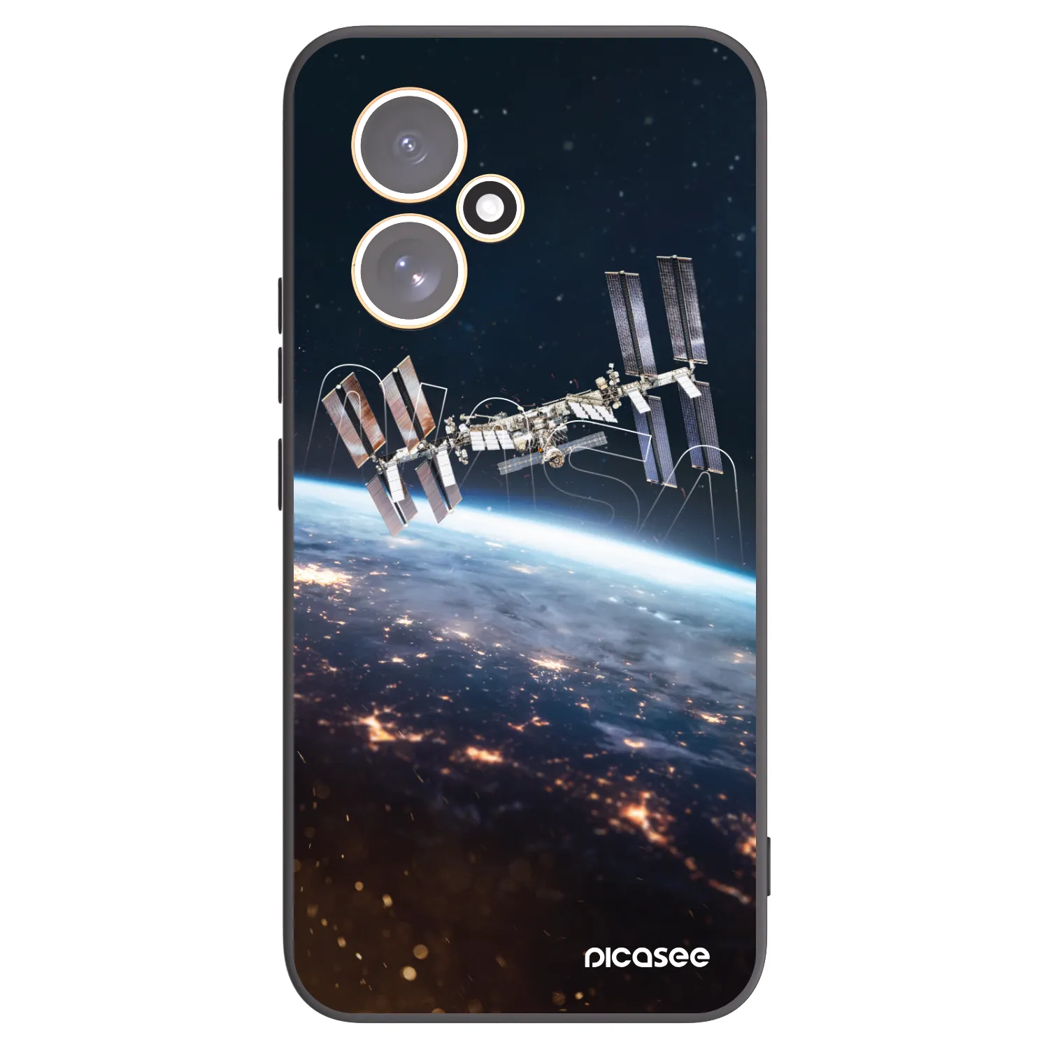 Picasee silikonový černý obal pro Honor 400 5G - Station