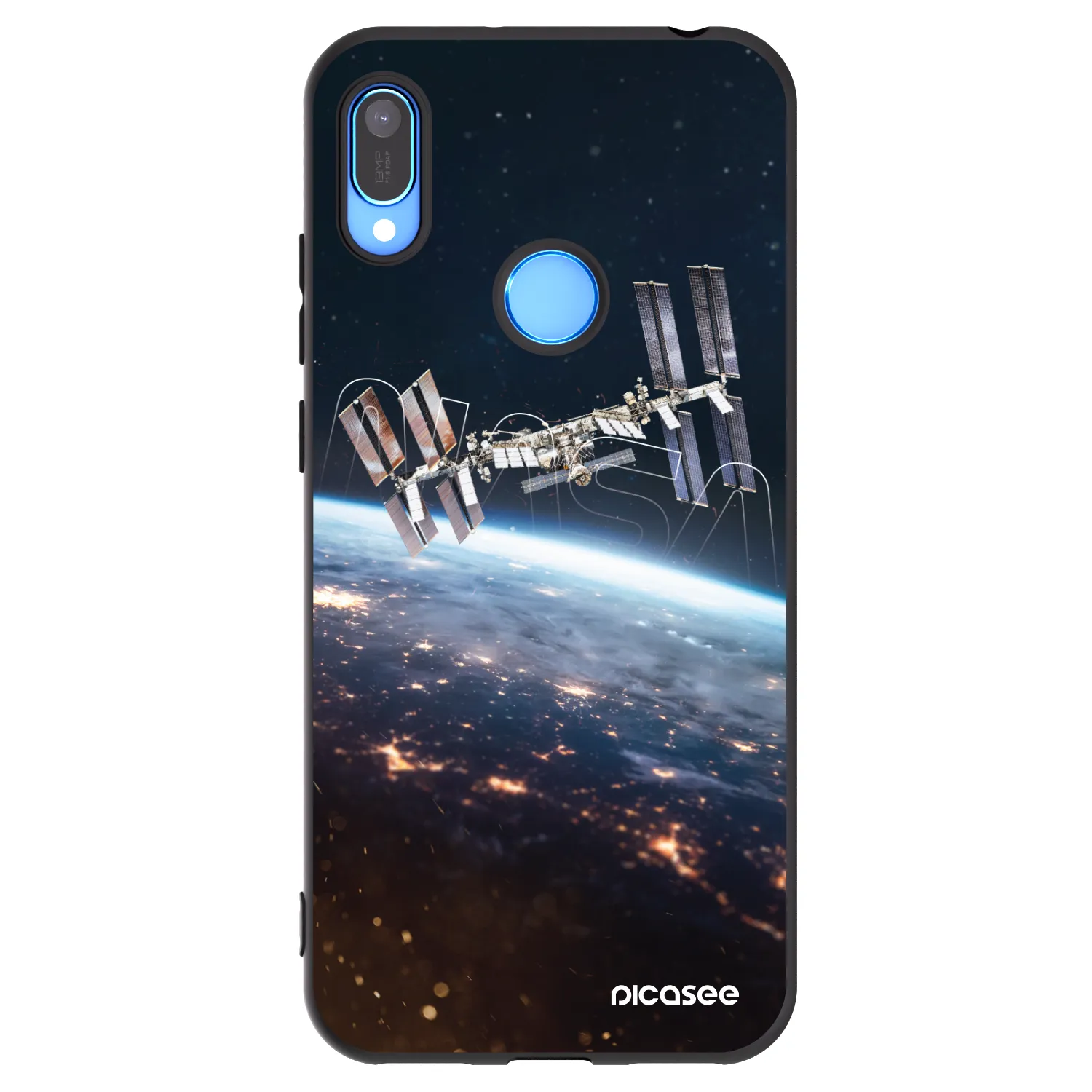 Picasee silikonový černý obal pro Huawei Y6 2019 - Station