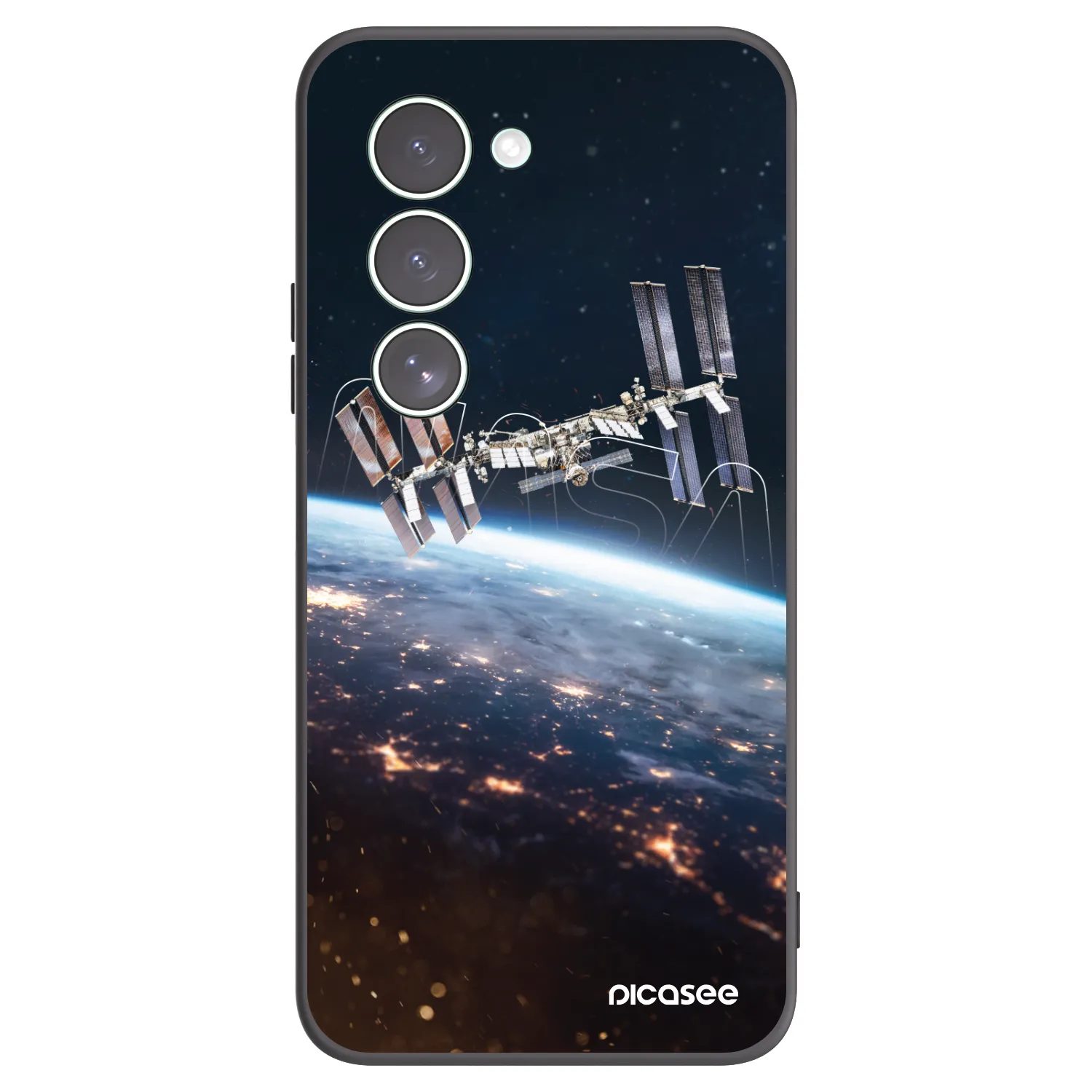 Picasee silikonový černý obal pro Xiaomi Redmi 15 5G - Station