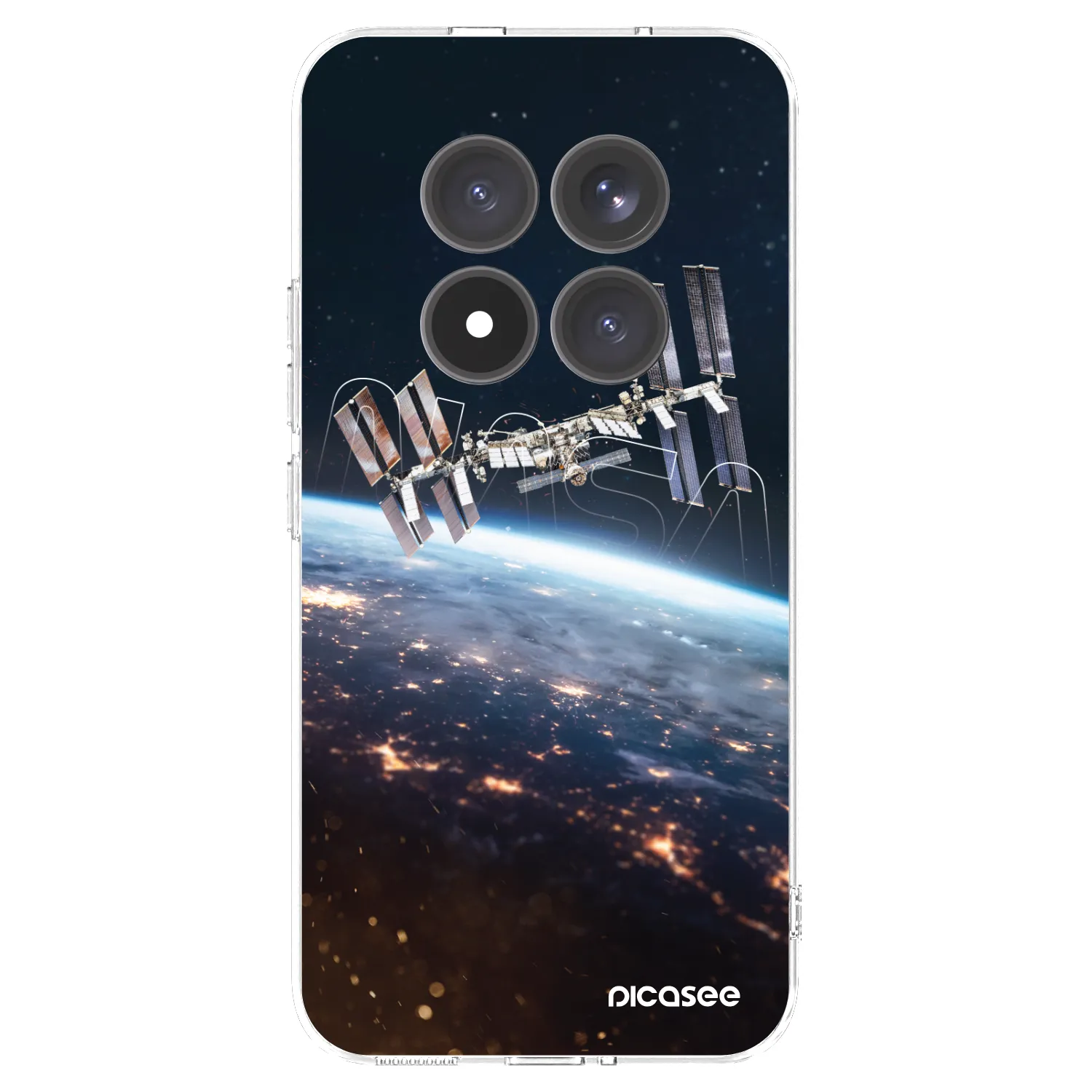 Picasee silikonový průhledný obal pro Xiaomi Redmi Note 15 Pro+ - Station