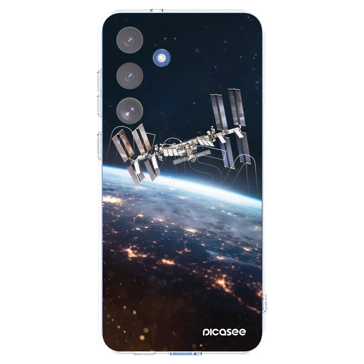 Picasee silikonový průhledný obal pro Samsung Galaxy S25 FE 5G - Station